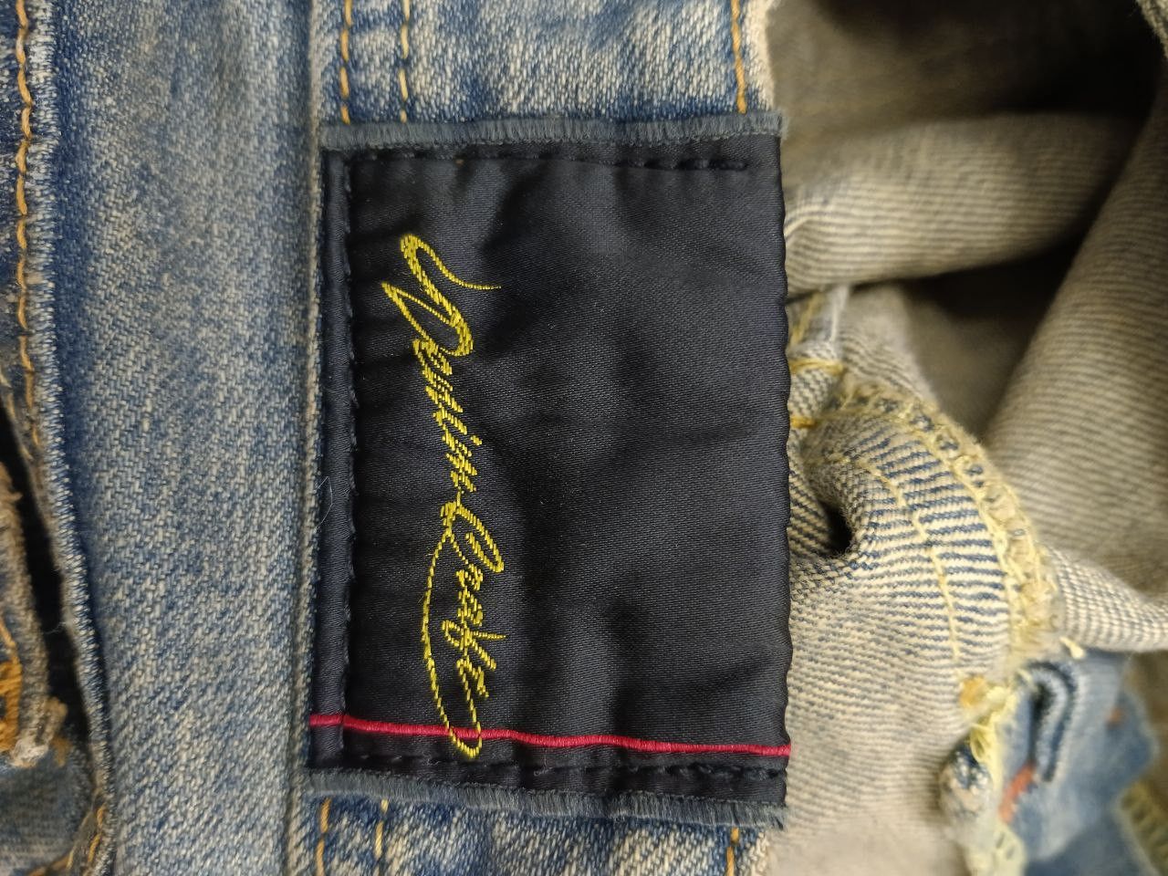 Japanese Brand FLARE RUSTY DENIM CRAFT PANTS Size US 32 / EU 48 - 9 Thumbnail