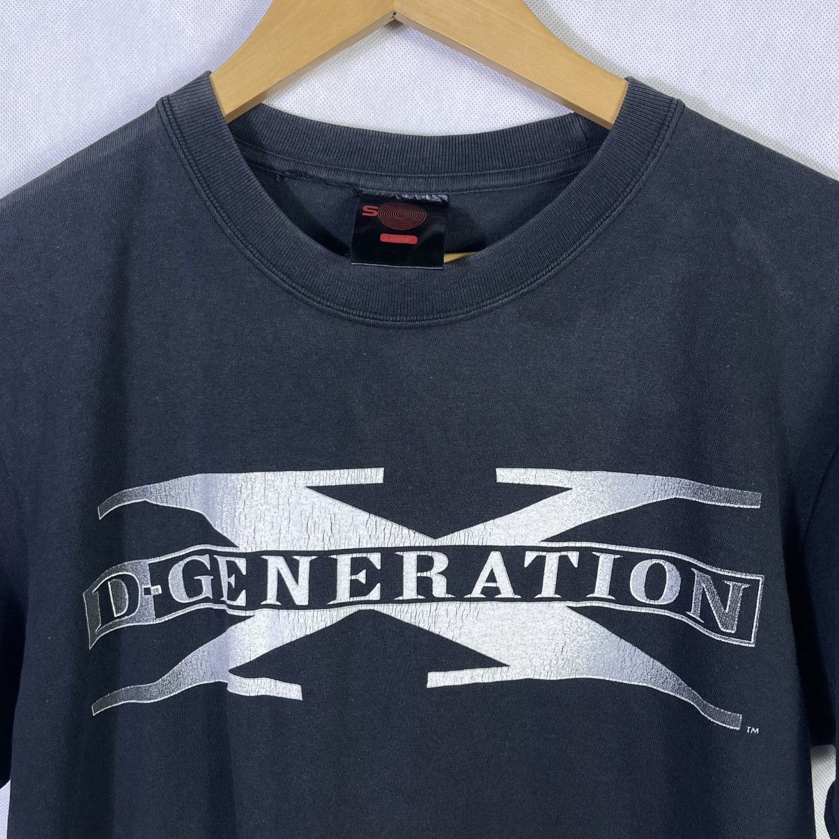 WWE Vintage D-Generation X Two Words S*ck It Wrestling Tshirt Size US L / EU 52-54 / 3 - 2 Thumbnail