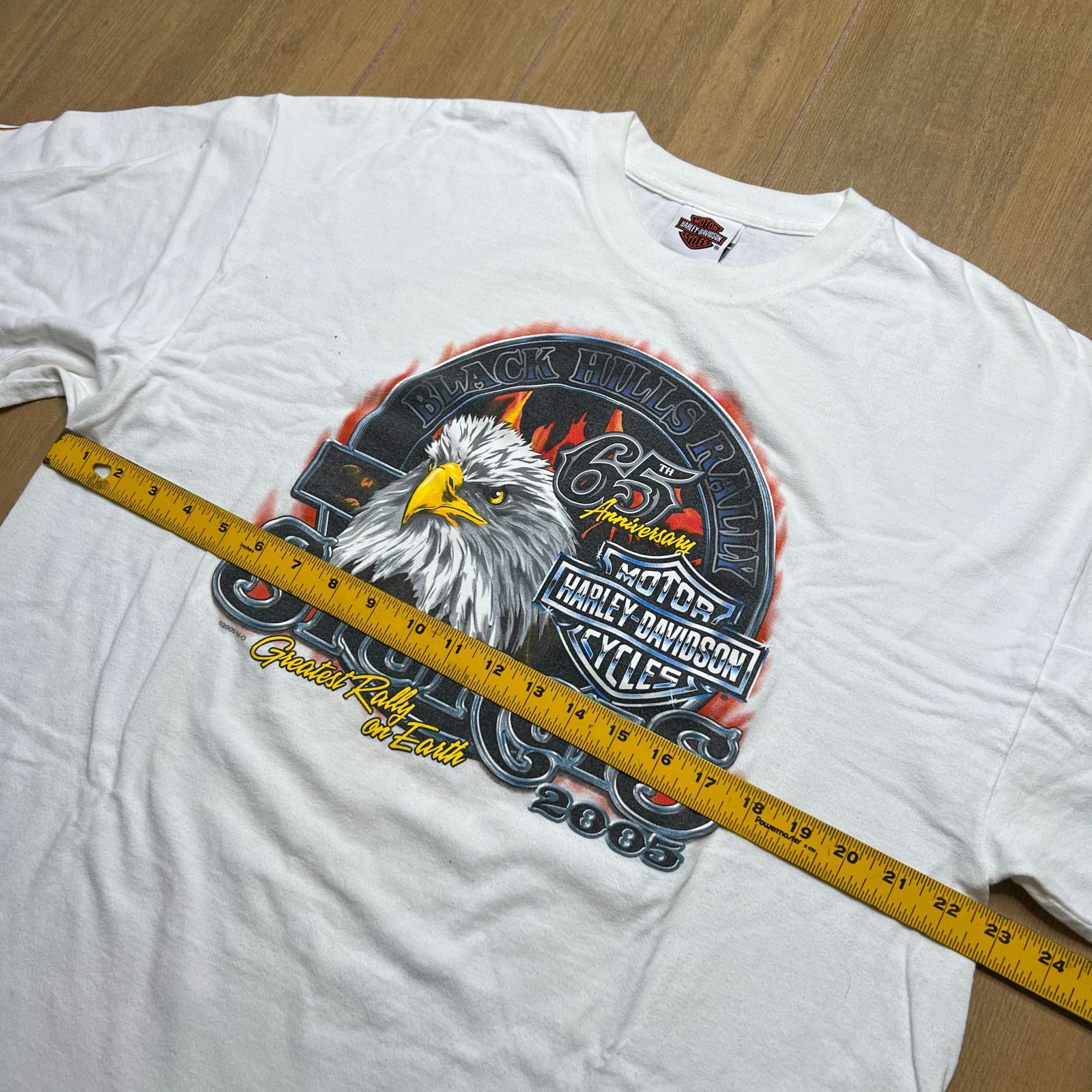 Harley Davidson Vintage Harley Davidson Eagle Flames Sturgis Long Sleeve XL Size US XL / EU 56 / 4 - 6 Thumbnail