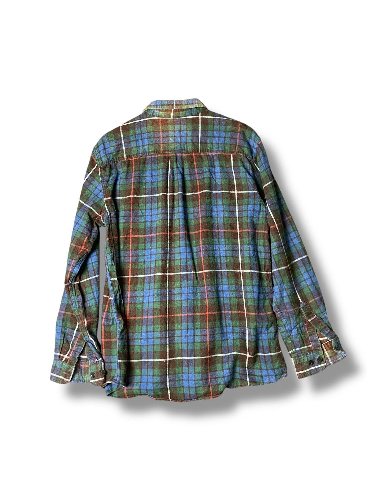 L.L. Bean × Vintage L.L Bean Scotch Plaid Flannel Shirt (54) Size US XL / EU 56 / 4 - 6 Thumbnail