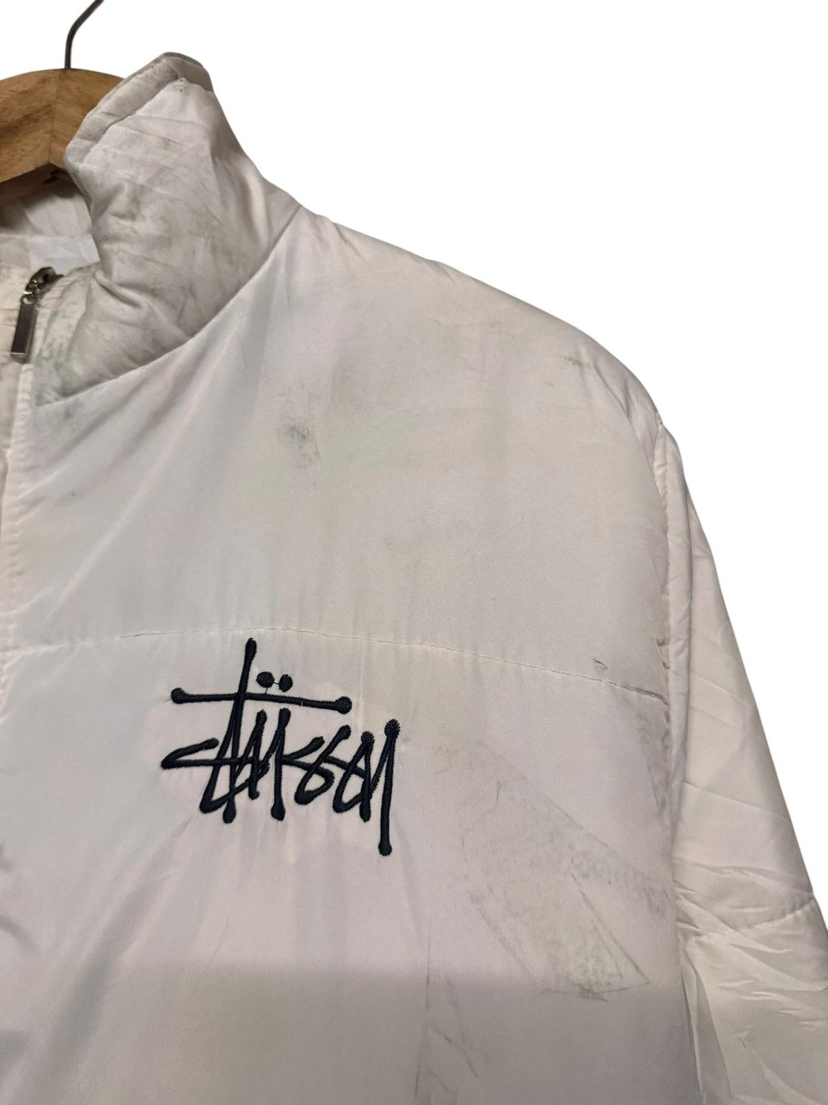 Stussy Stussy Og Logo Puffer Bomber Jacket Size US M / EU 48-50 / 2 - 6 Thumbnail