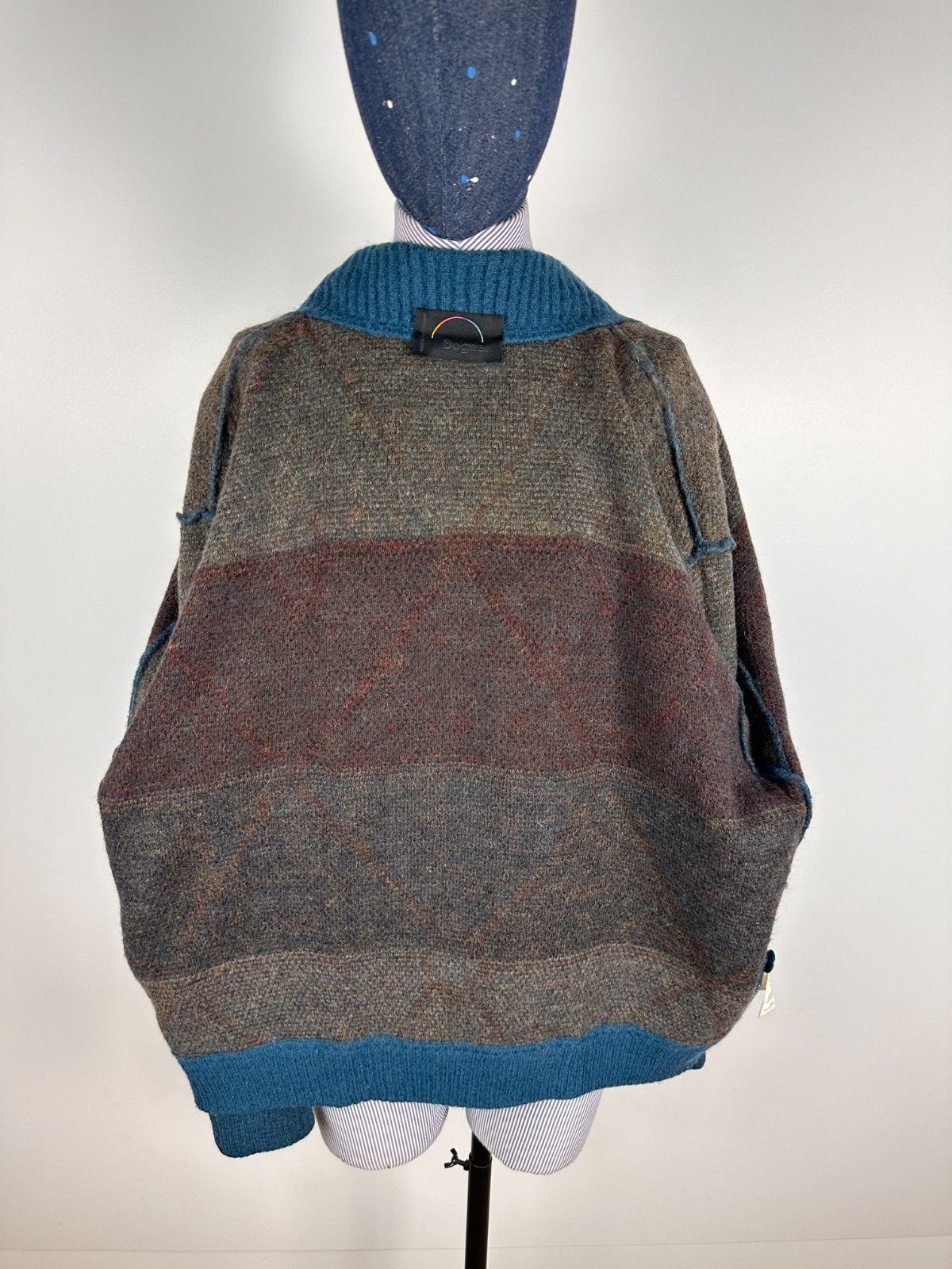 Bogner Vintage Bogner Mohair Cardigan Sweater Knit Fullprint US14 Size XL / US 12-14 / IT 48-50 - 7 Thumbnail