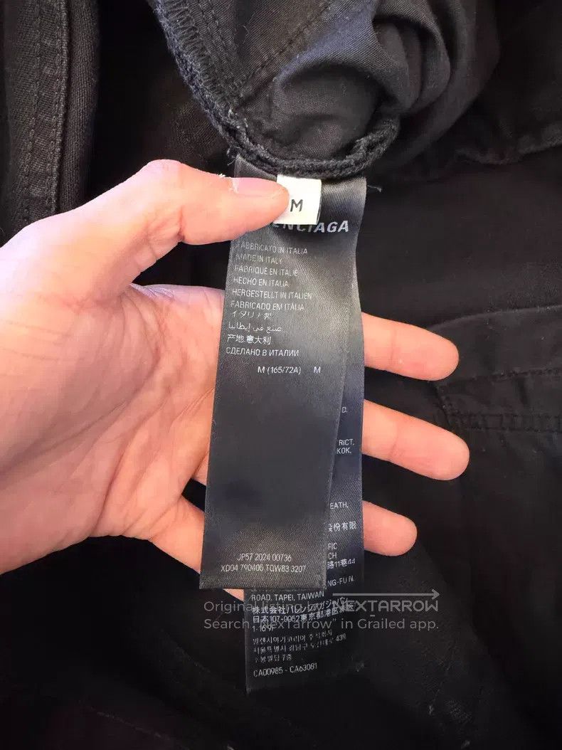 Balenciaga Balenciaga size M Black Flared Denim Pants Size US 27 - 5 Thumbnail