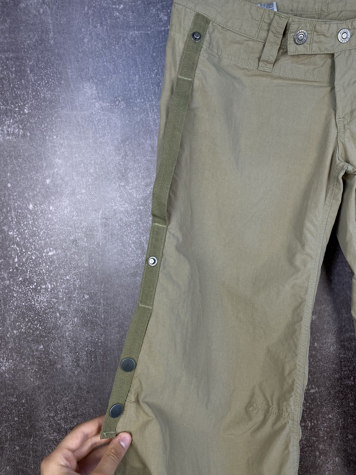 Diesel × Vintage Vintage Diesel Parachute Baggy Pants Size US 27 - 6 Thumbnail