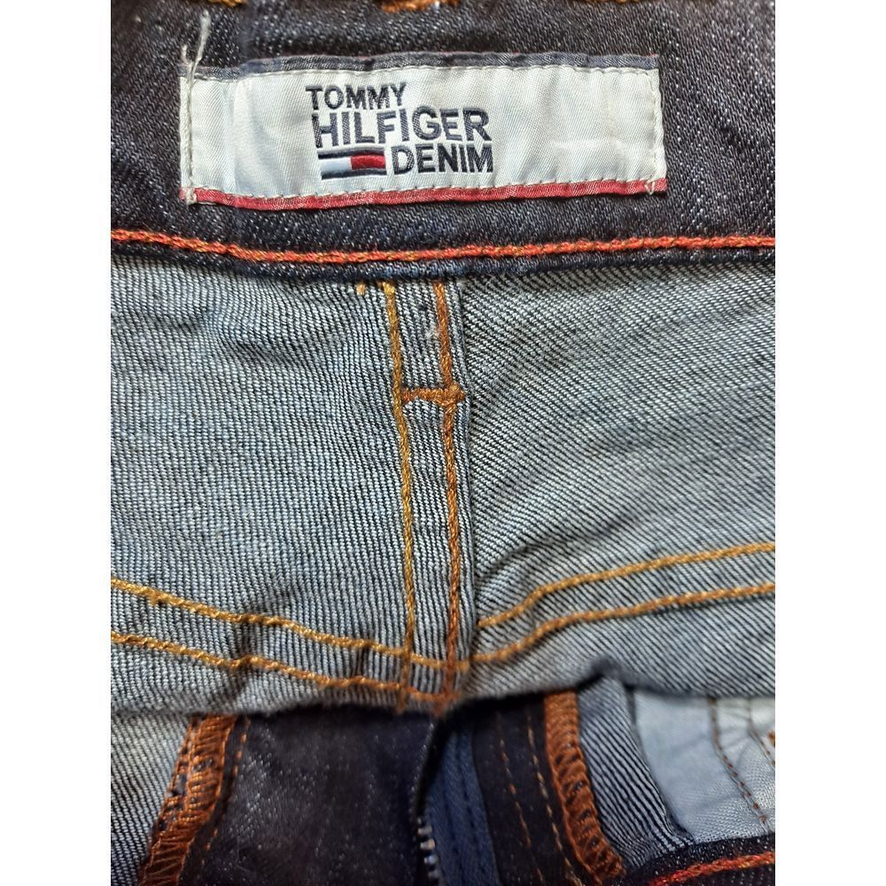 Tommy Hilfiger Tommy Hilfiger Slim Etroite Dark Blue Denim Jeans Classic Fi Size US 34 / EU 50 - 3 Thumbnail