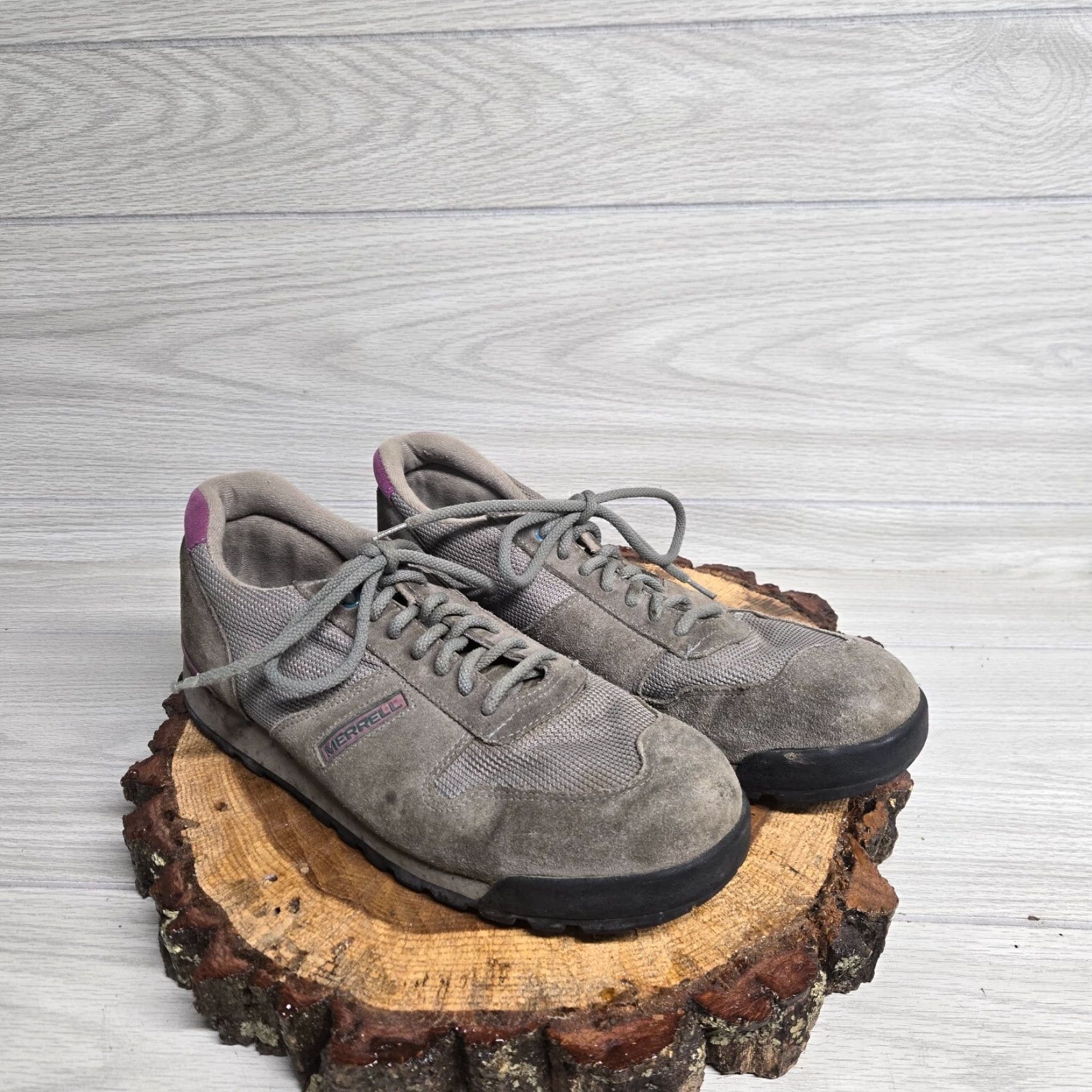 Merrell Merrell Sneaker Shoes Adult Men's 11.5 Gray Low Top Lace Up Casual Size US L / EU 52-54 / 3 - 2 Thumbnail