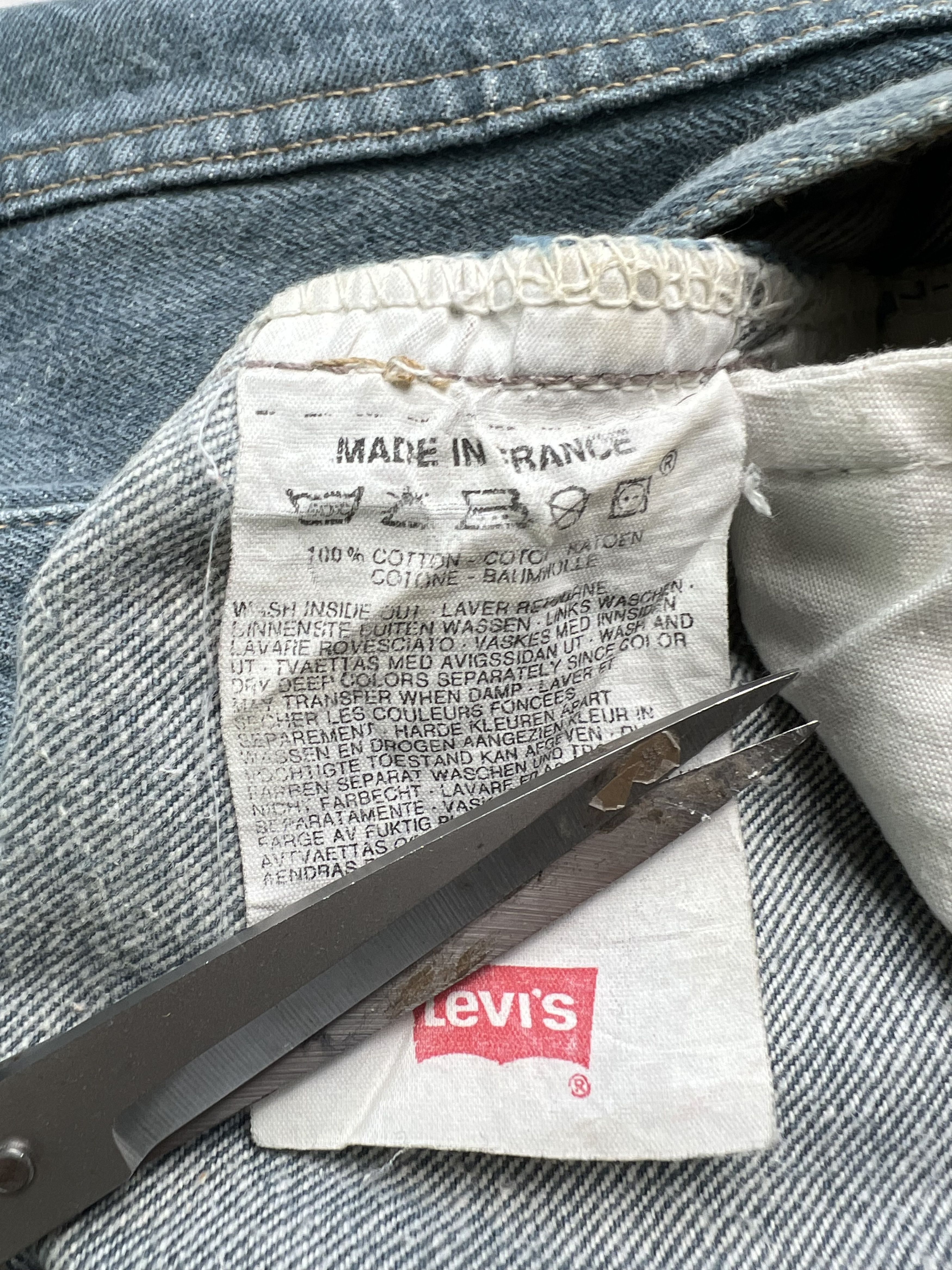 Levi's Levis 511 Jeans Shorts Light Blue W29 Size US 29 - 4 Thumbnail
