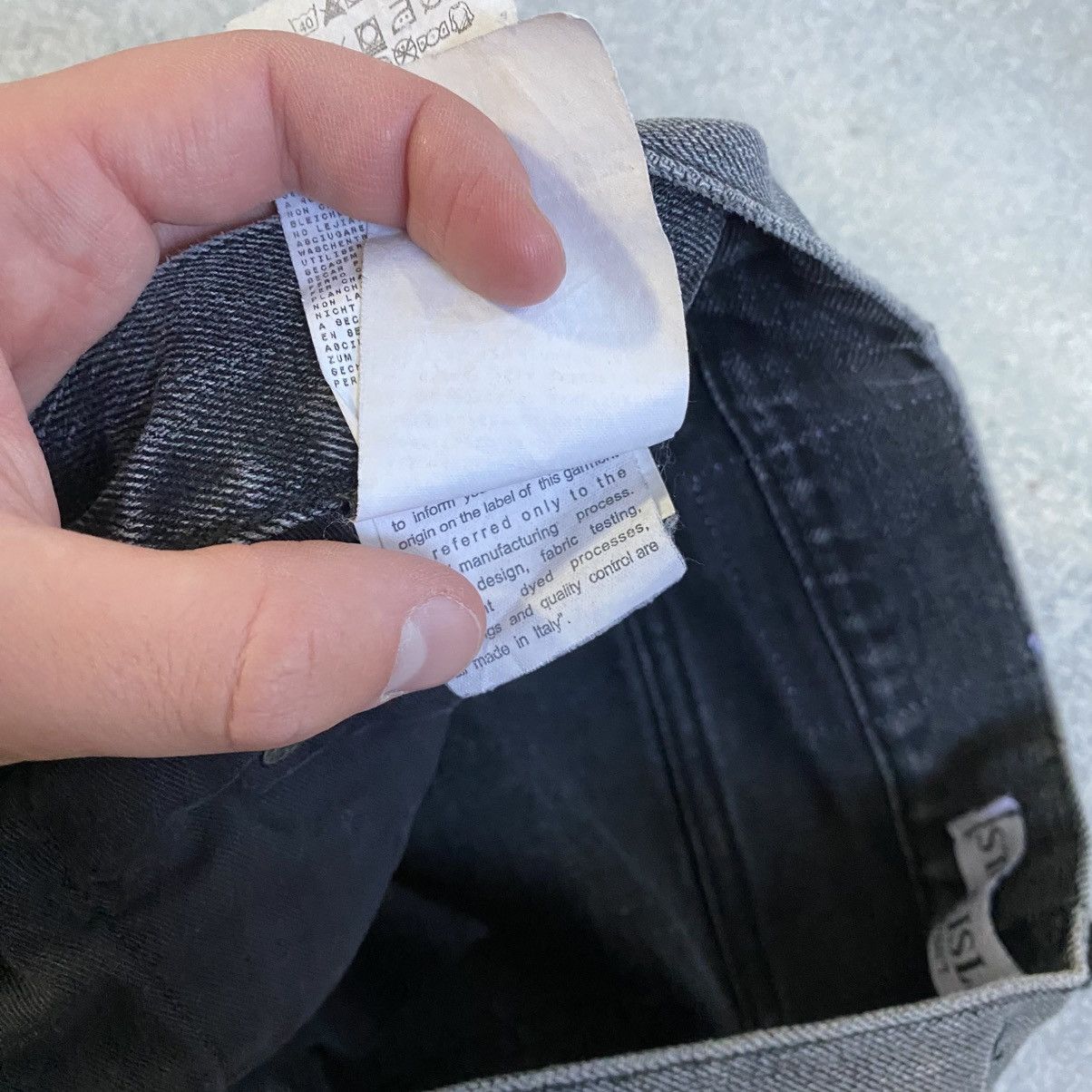 Stone Island Vintage Stone Island Jeans Denim Pants Rare S.I Denims Size US 31 - 14 Thumbnail