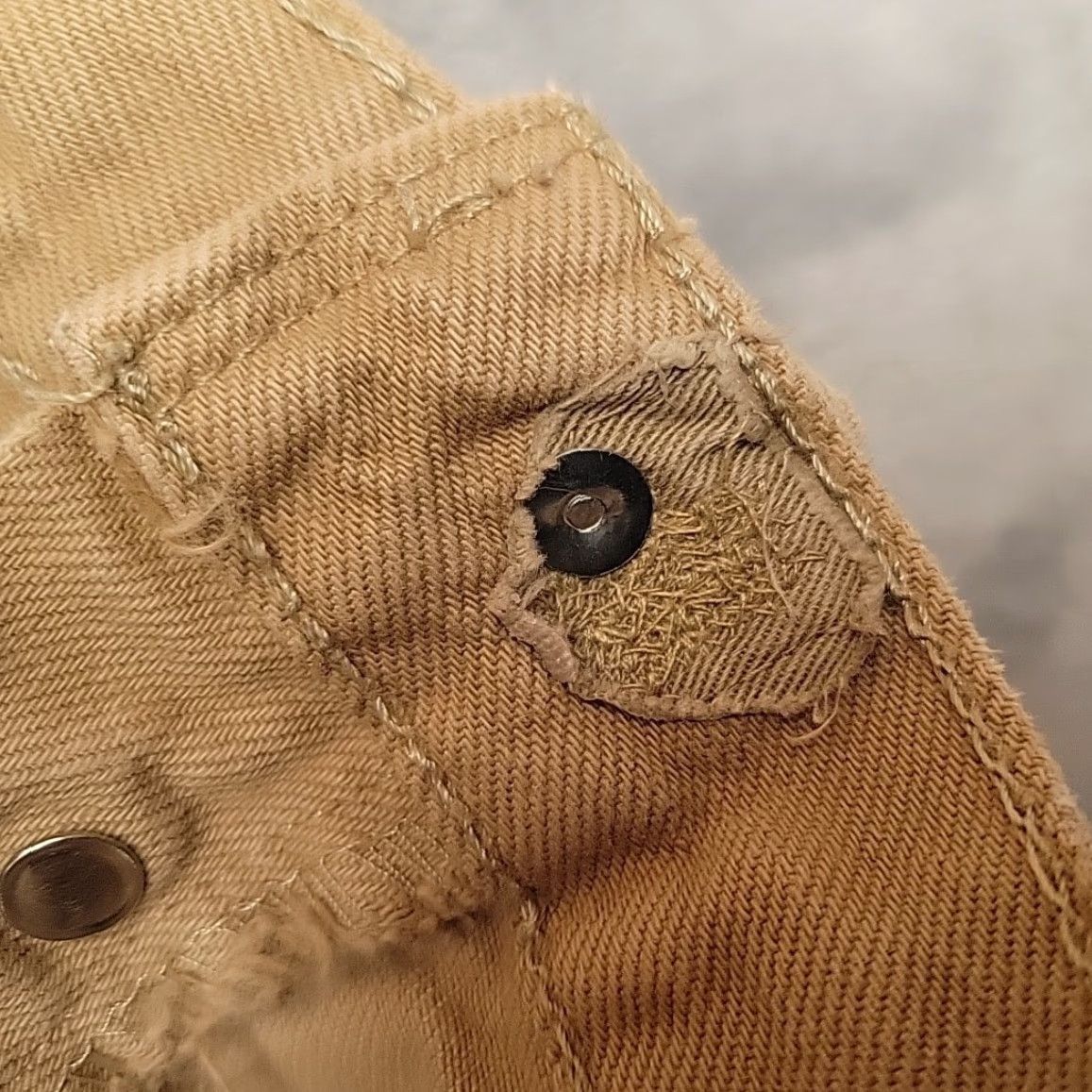 Etro VINTAGE Levis 501 Jeans Mens 34x30 Brown Beige Button Fly Made in USA Y2K Retro Size US 34 / EU 50 - 5 Thumbnail