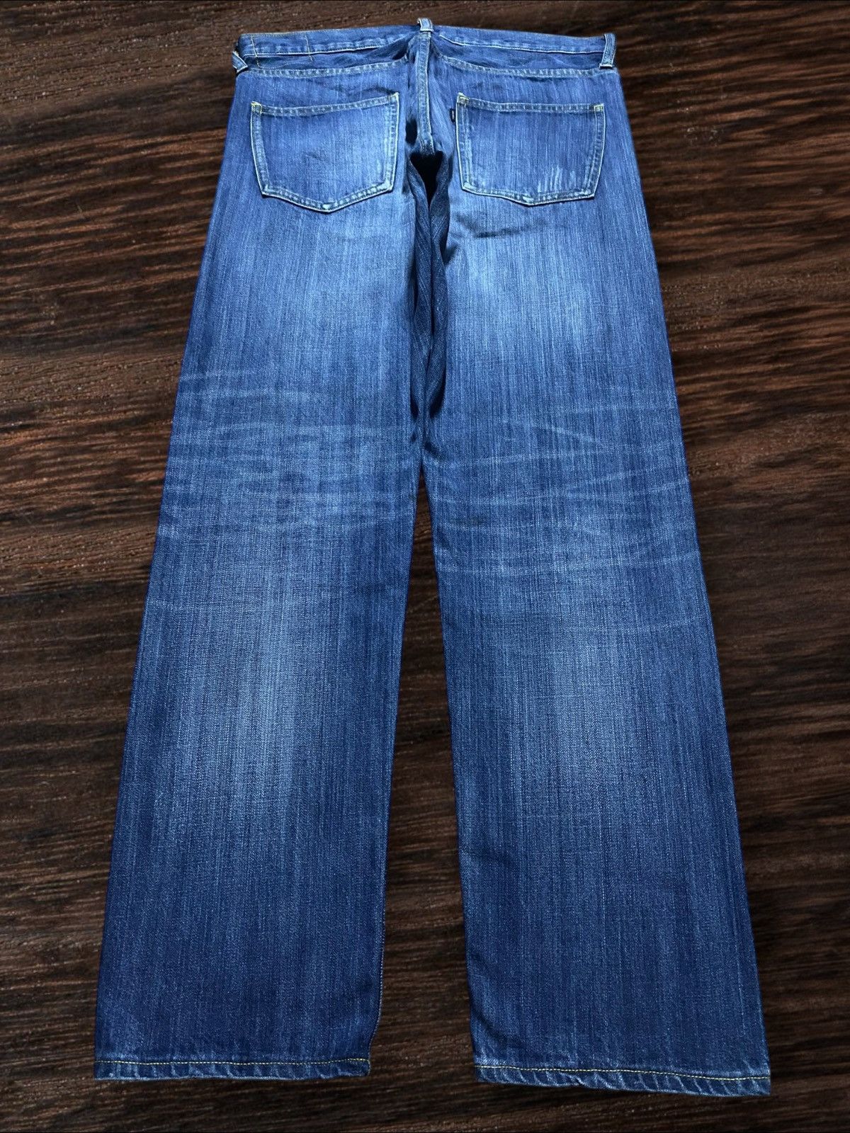 Japanese Brand Vintage Japanese Brand Niko And Faded Wash Distressed Slim Size US 32 / EU 48 - 2 Thumbnail