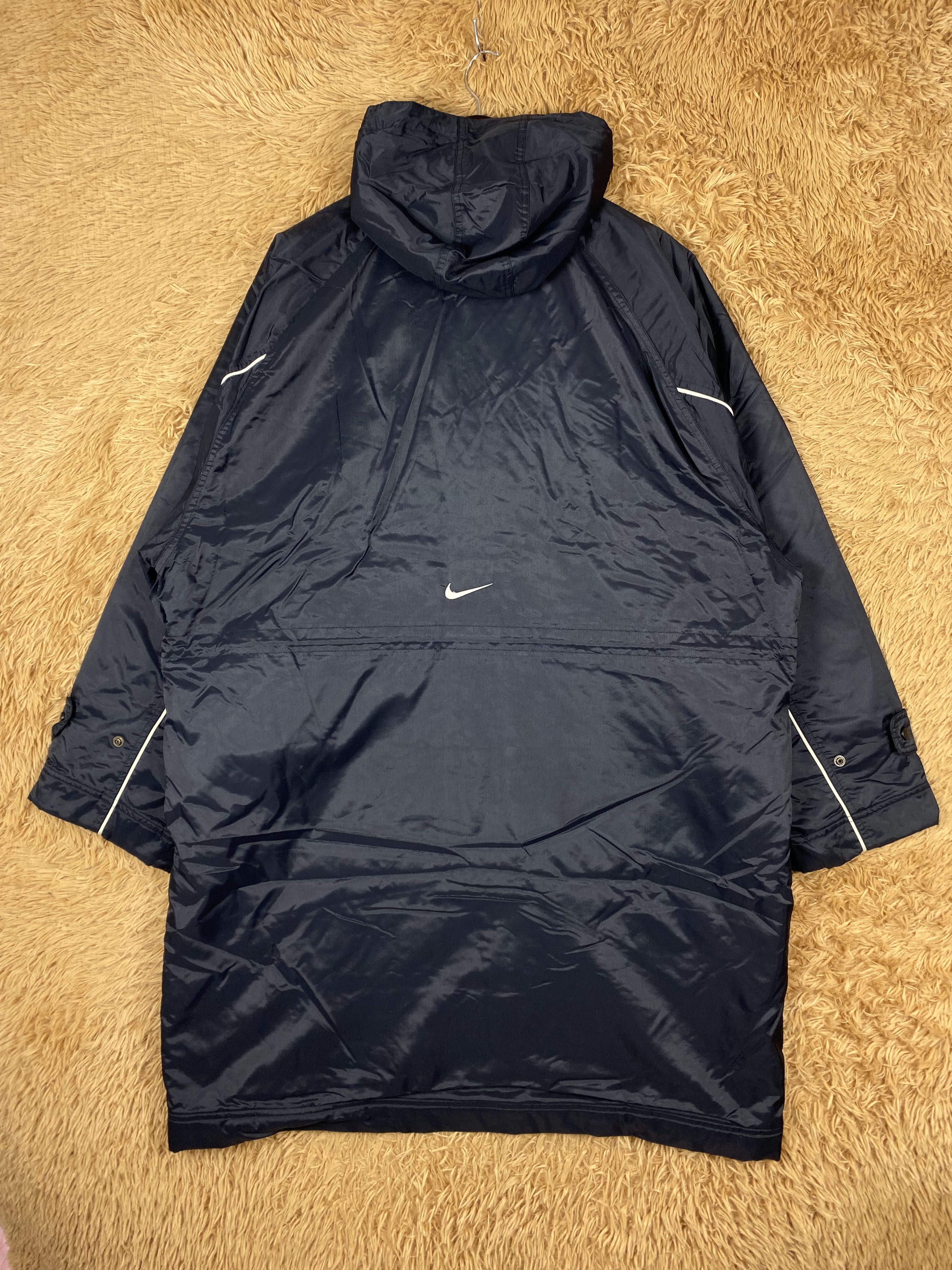 Nike Vintage Nike Fleece Lining Long Jacket DJ0974 Size US L / EU 52-54 / 3 - 5 Thumbnail