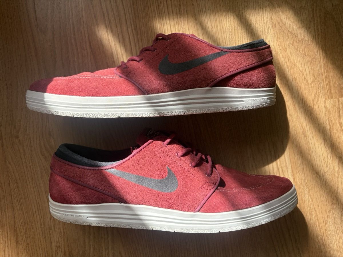 Nike Nike SB Lunar Stefan Janoski Team Red Size US 10.5 / EU 43-44 - 2 Thumbnail