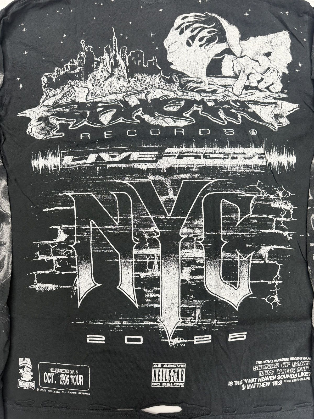 HELLSTAR Hellstar Liberty Long Sleeve T-shirt Size US L / EU 52-54 / 3 - 5 Thumbnail