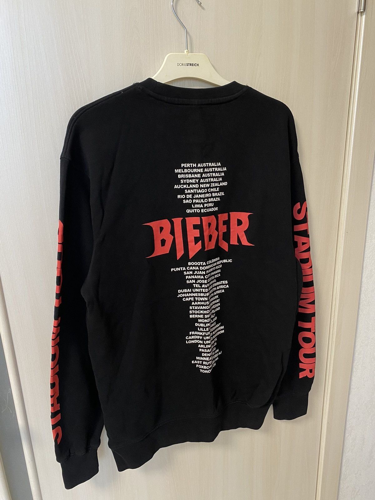 Justin Bieber Justin Bieber team sweatshirt crewneck - Size S Size US S / EU 44-46 / 1 - 1 Thumbnail