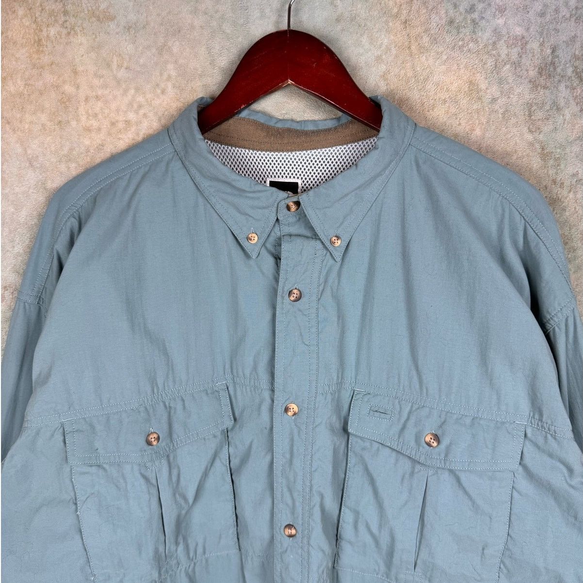 The North Face The North Face Tekware Button Down Shirt XXL Green Outdoor Size US XXL / EU 58 / 5 - 8 Thumbnail