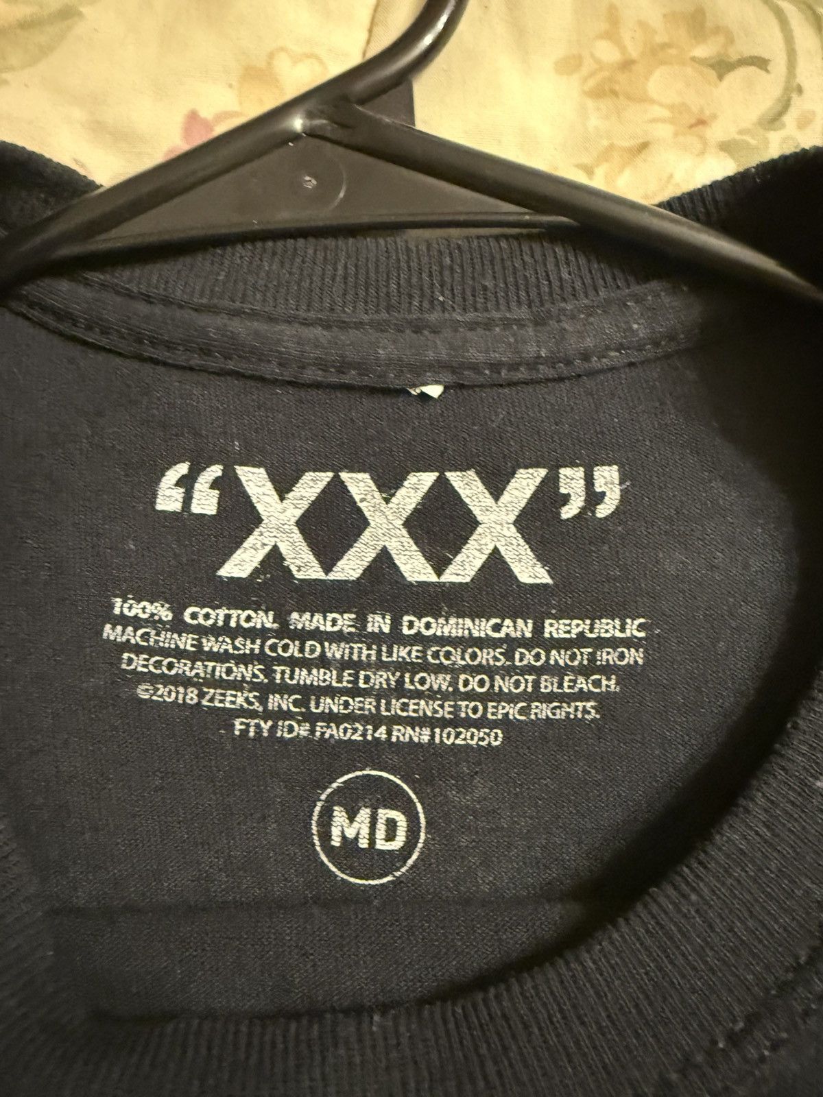 Revenge Bad vibes x XXXtentacion tee shirt Size US M / EU 48-50 / 2 - 7 Thumbnail