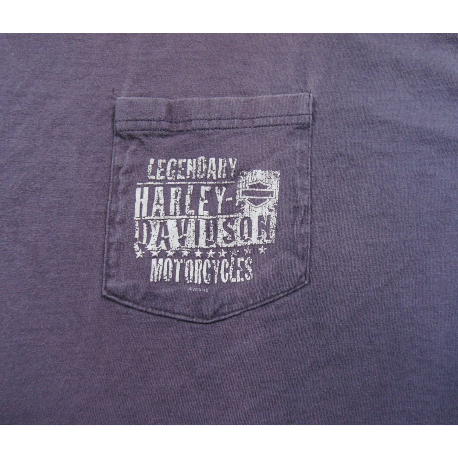 Harley Davidson Harley-Davidson Shirt Mens 3XL XXXL Blue Motorcycle Tee Biker Chicago Faded Logo Graphic Print Casual Shirt Mens Size US XXL / EU 58 / 5 - 6 Thumbnail