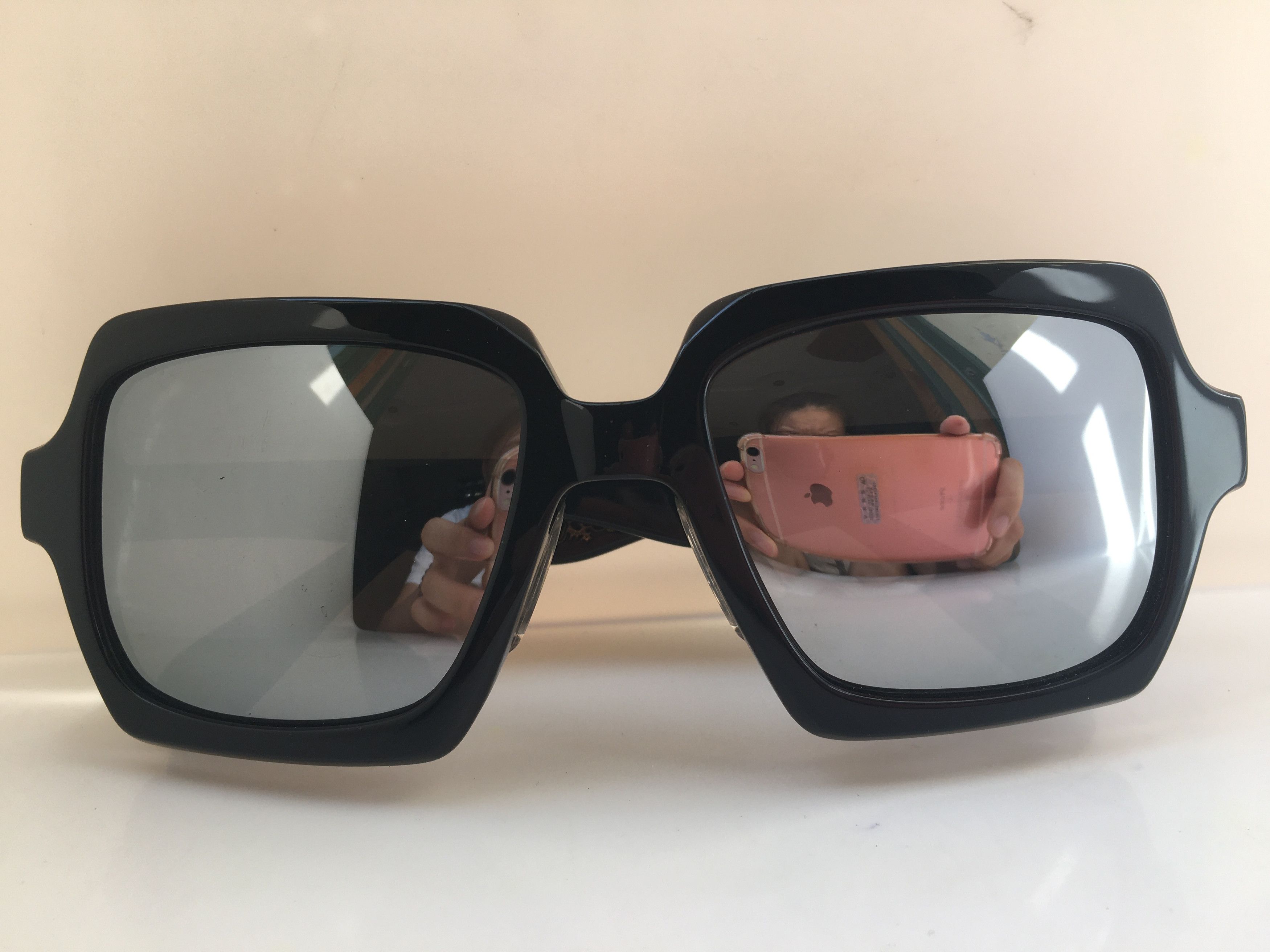 Vintage Vintage HUMAN SKULL H1225 Black Sunglasses Size ONE SIZE - 8 Thumbnail