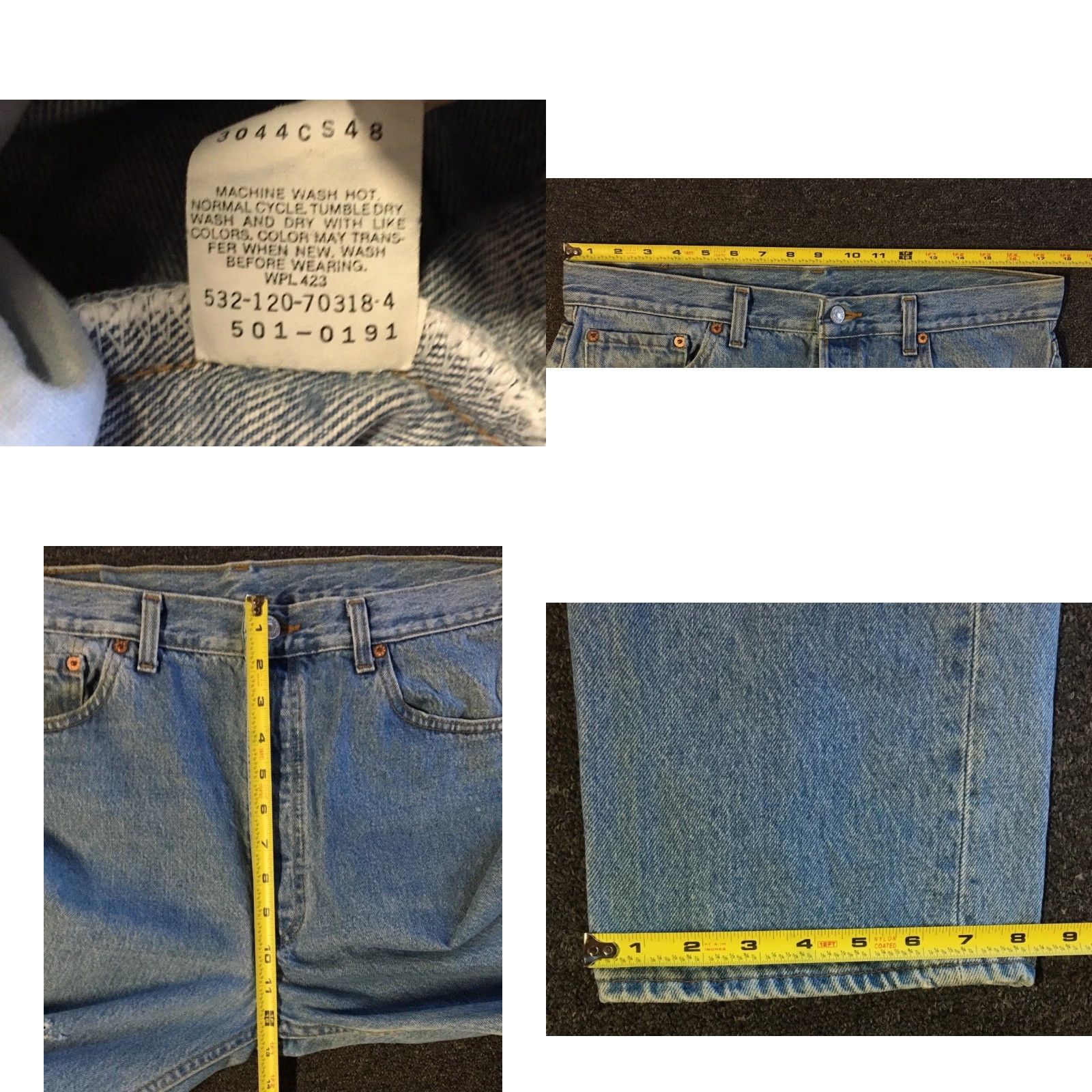Levi's VINTAGE Levi's 501 Jeans Shirt? Size US 36 / EU 52 - 10 Thumbnail