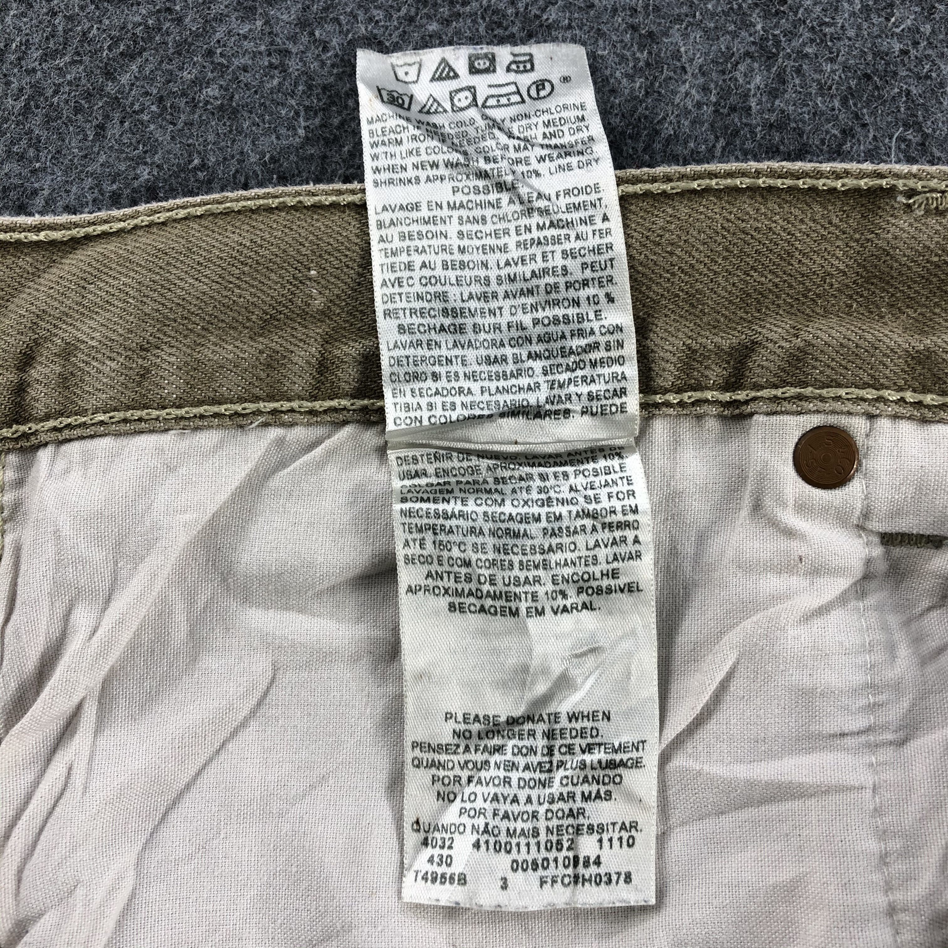 Levi's Earth Tone Vintage Levis 501 Jeans-J980 Size US 40 / EU 56 - 11 Thumbnail