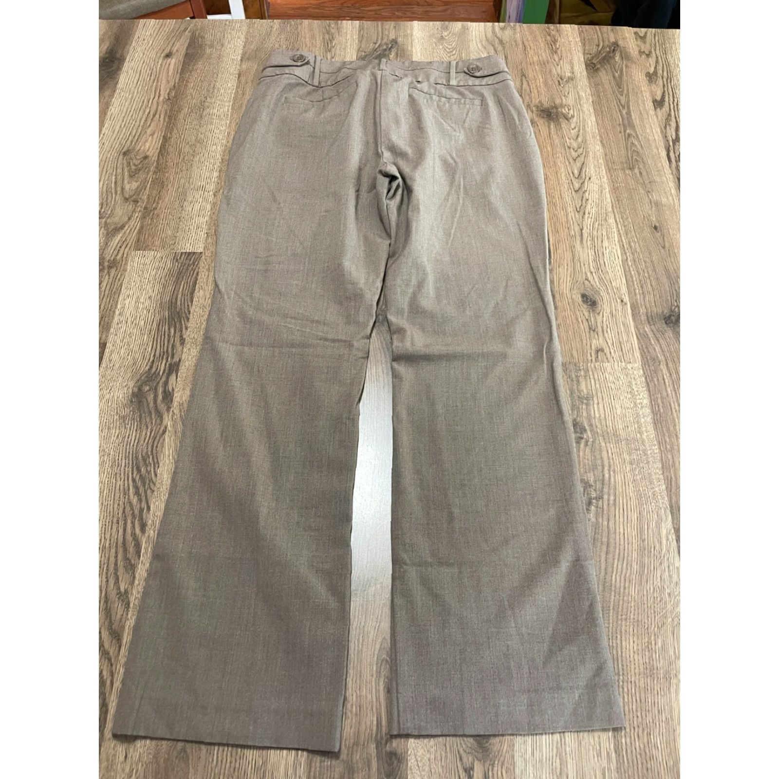 Vintage Maurices Pants Women's 11/12R Brown Dress Pants Bootcut Regular Size 32" / US 10 / IT 46 - 2 Thumbnail