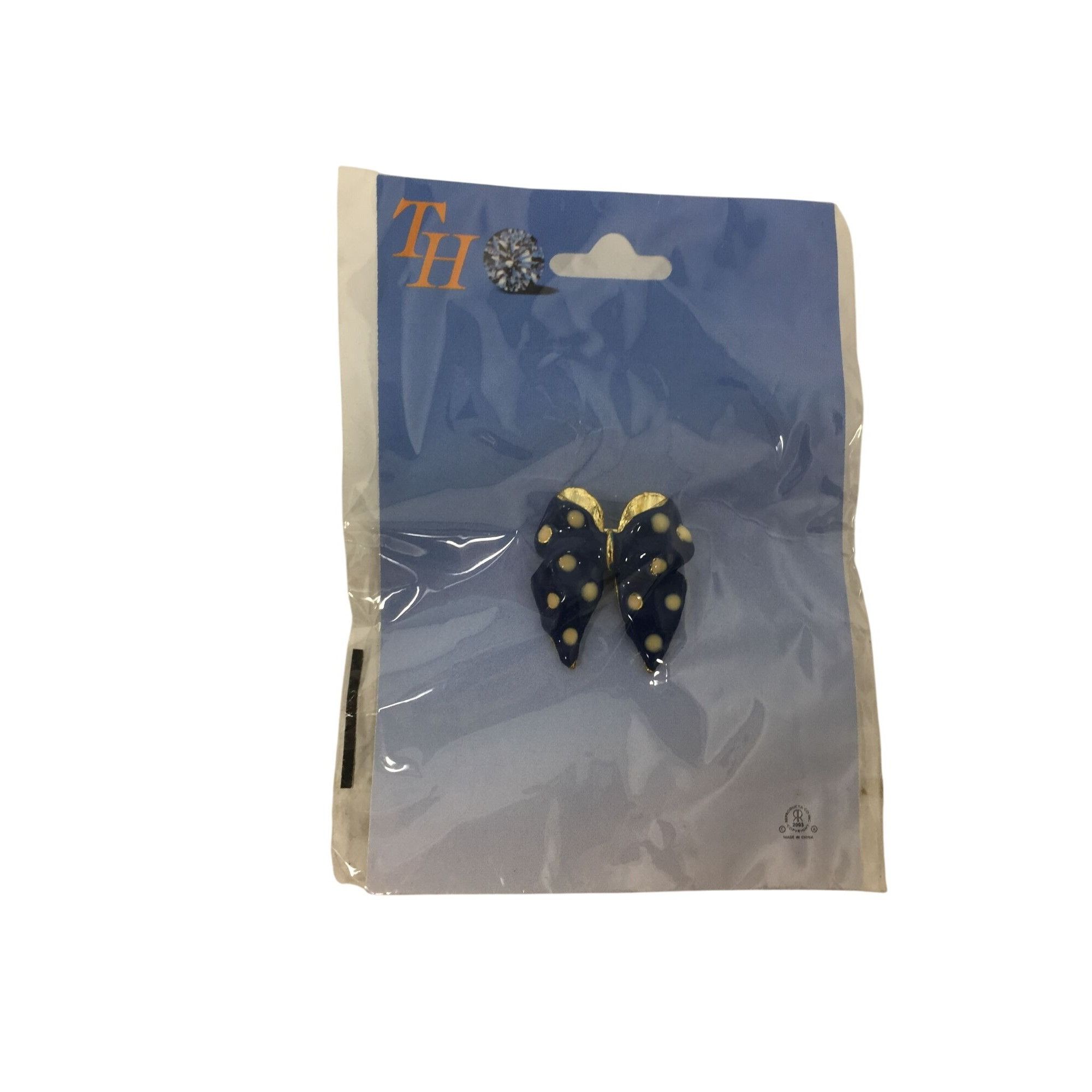 Other Vintage Polka Dot Ribbon Bow Brooch Pin and White Flower Bro Size ONE SIZE - 4 Thumbnail
