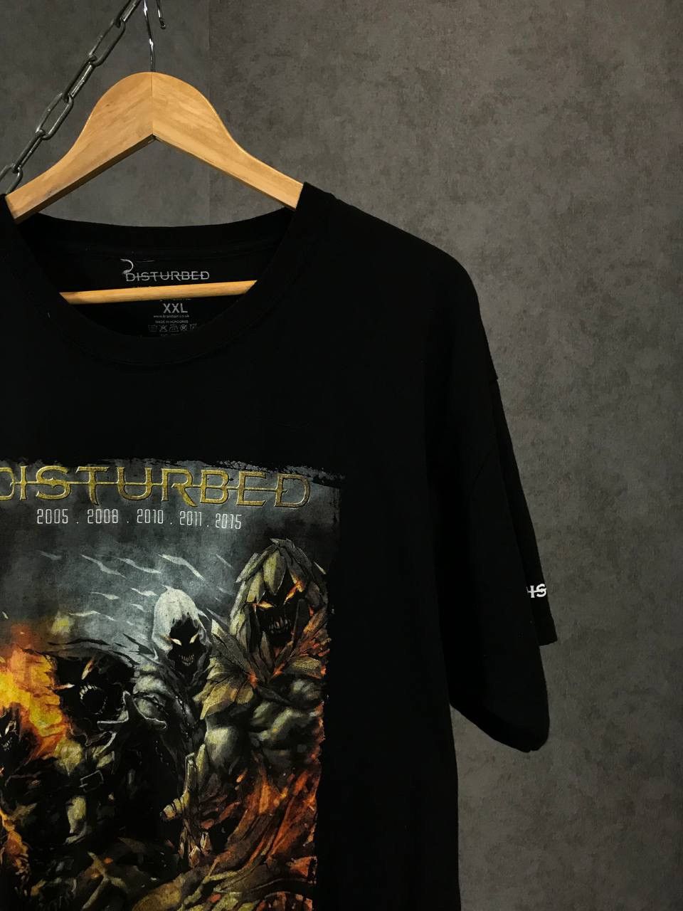 Band Tees Disturbed rock band tee Size US XXL / EU 58 / 5 - 2 Thumbnail