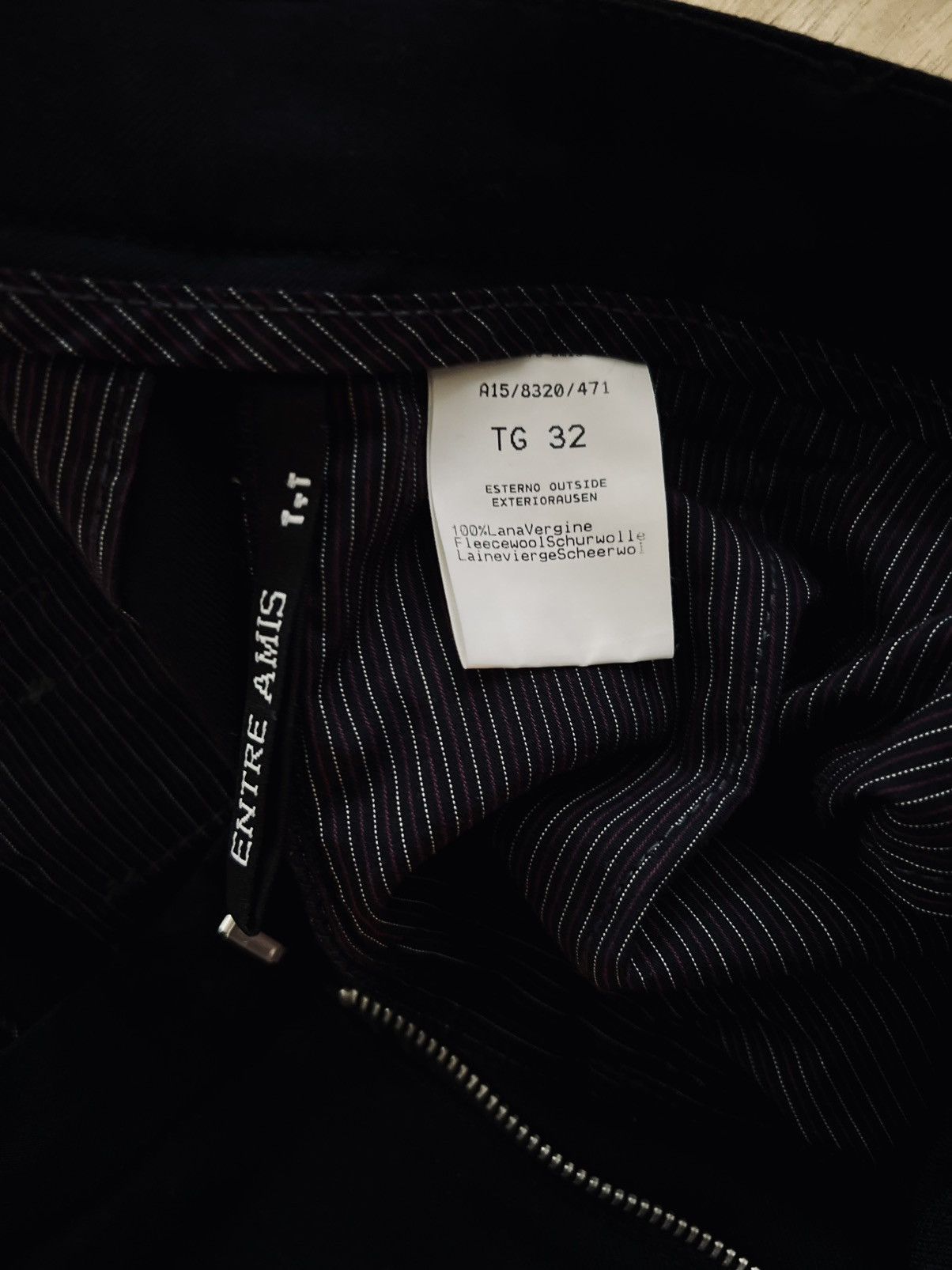 Other Entre Amis Pleated Wool Pants Size US 32 / EU 48 - 4 Thumbnail