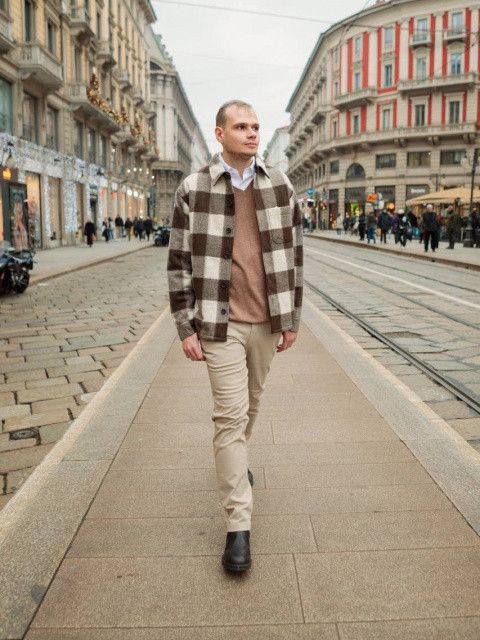 Uniqlo Checked Overshirt Jacket Size US XL / EU 56 / 4 - 6 Thumbnail