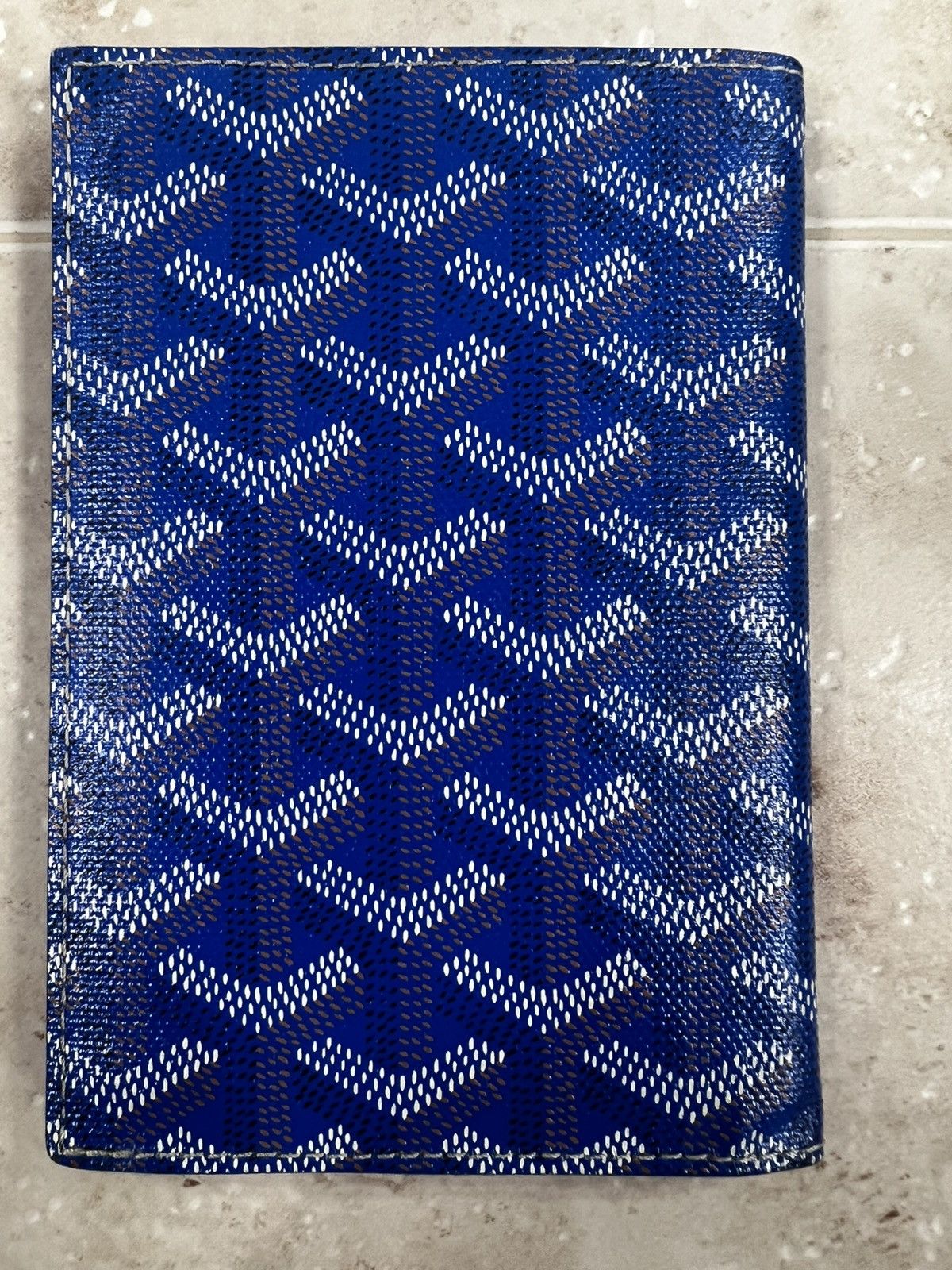 Goyard Goyard Grenelle Passport Cover Sky Blue Size ONE SIZE - 20 Thumbnail