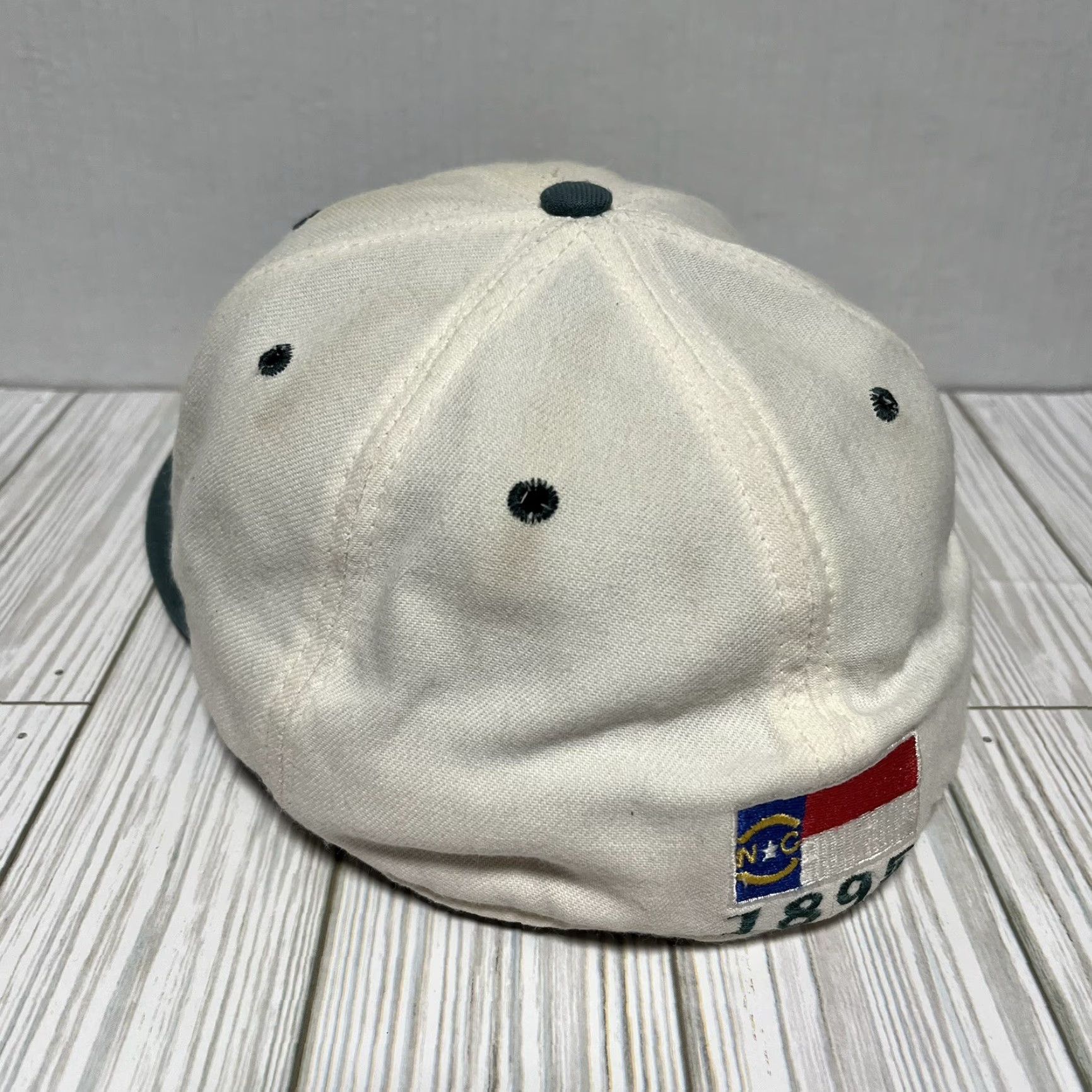 New Era VINTAGE New Era Pinehurst Hat Cap Fitted 7 3/8 59Fifty Golf Hat Mens Green USA 90s Golf Size ONE SIZE - 6 Thumbnail
