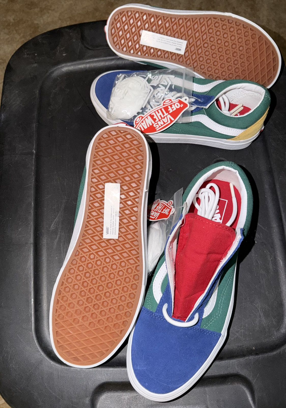 Vans Multicolored Vans Old Skool Yacht Club Sneakers Size US 6 / EU 39 - 3 Thumbnail
