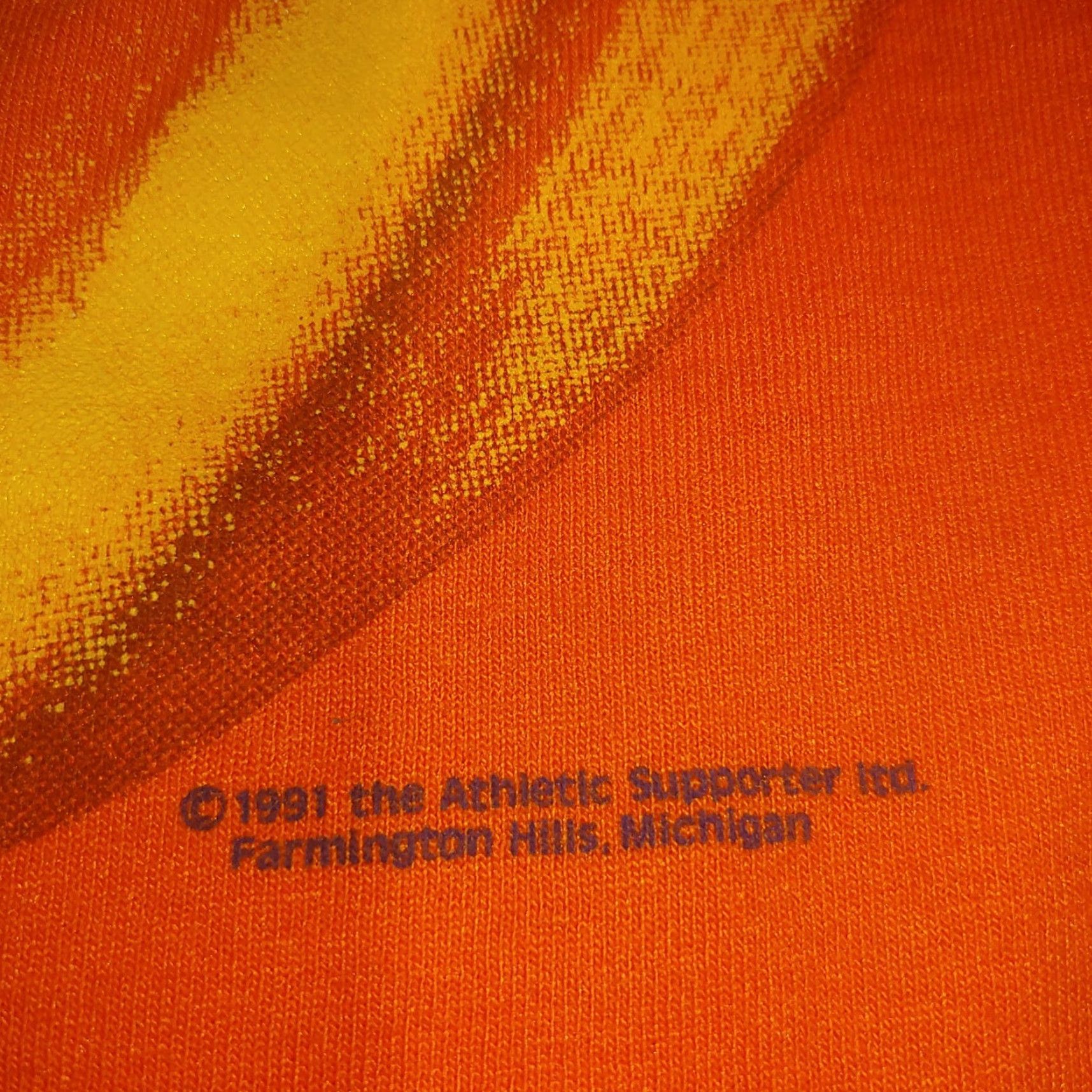 Fruit Of The Loom VINTAGE Fruit of the Loom Best T-Shirt XL Orange Halloween Single Stitch Crew Neck Short Sleeve Men Brown's Berry/Pumpkin Patch Fall Harvest Farm 1991 Size US XL / EU 56 / 4 - 3 Thumbnail