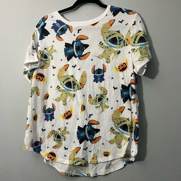 Disney Disney Halloween mummy stitch tshirt size 3xl / 21 juniors Size 3XL / US 20-22 - 1 Thumbnail