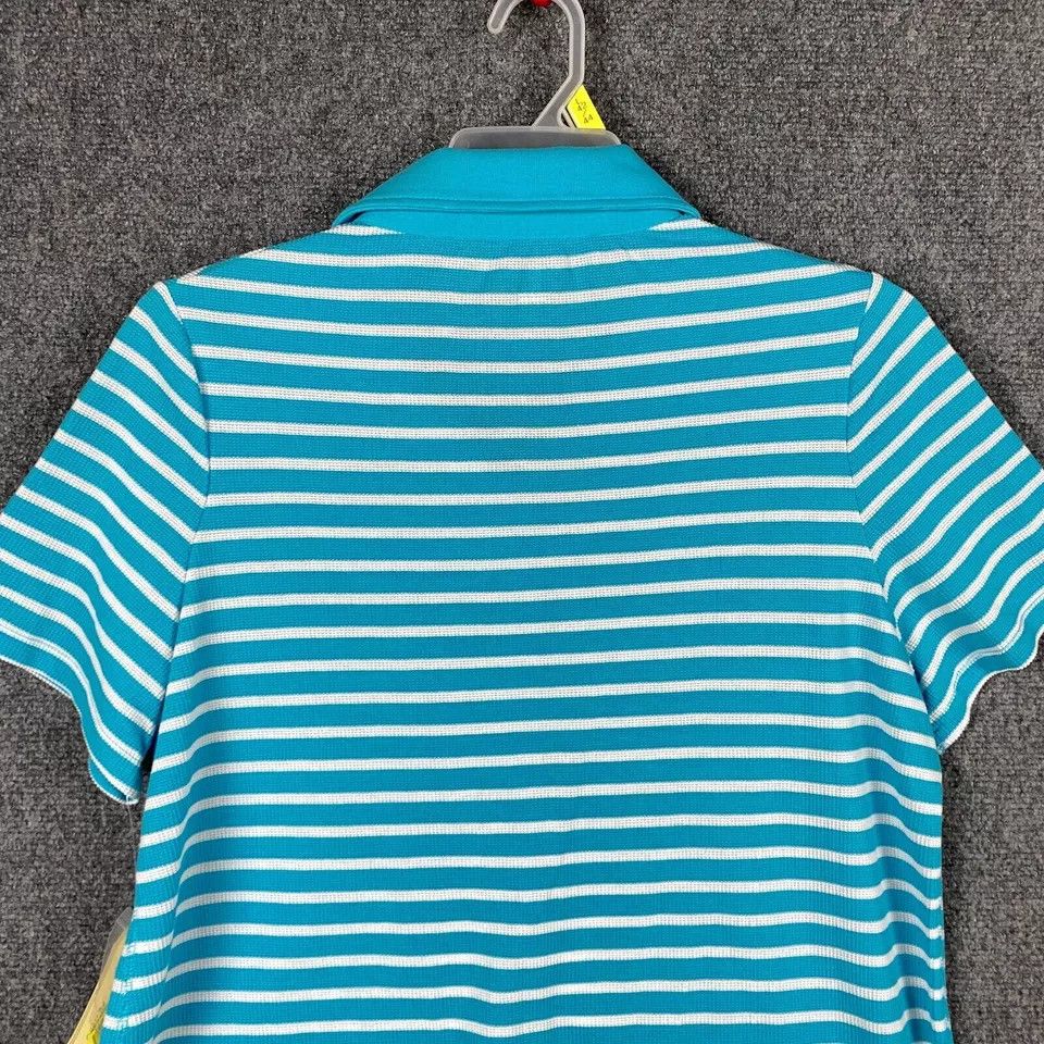 Other Allison Daley Button Up Top Women's Striped Short Sleeve PL Size L / US 10 / IT 46 - 9 Thumbnail