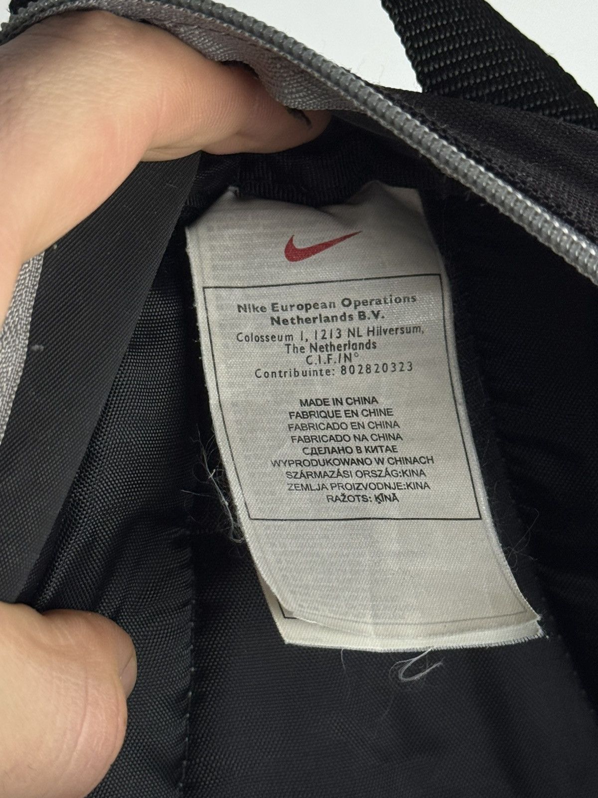 Nike Vintage 90s Nike Backpack Y2K Size ONE SIZE - 11 Thumbnail