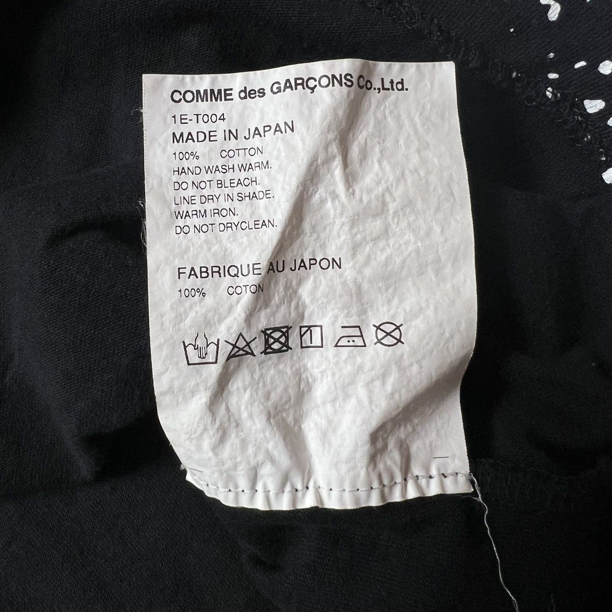 Comme des Garcons Black Comme Des Garcons Ad2020 Shirt Size US XXL / EU 58 / 5 - 7 Thumbnail