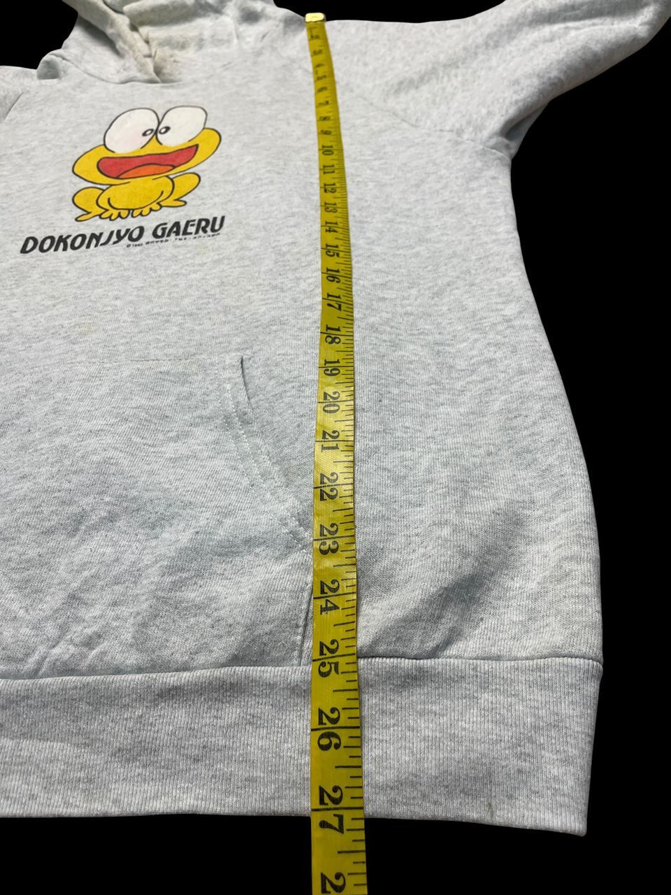 Anime Vintage 92' Dokonjyo Gaeru The Gutsy Frog Hoodie Size US M / EU 48-50 / 2 - 11 Thumbnail