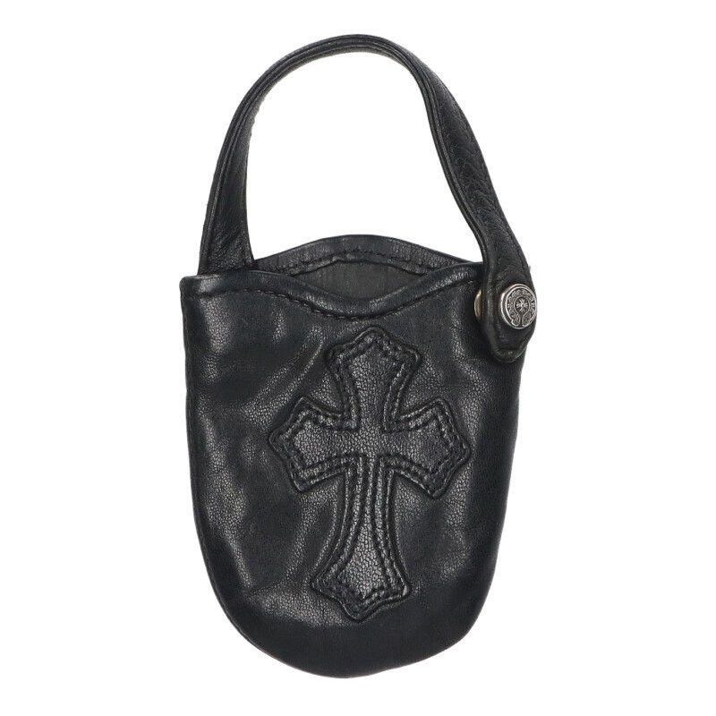 Chrome Hearts Chrome Hearts Leather Phone Pouch Cross Patch Size ONE SIZE - 1 Thumbnail