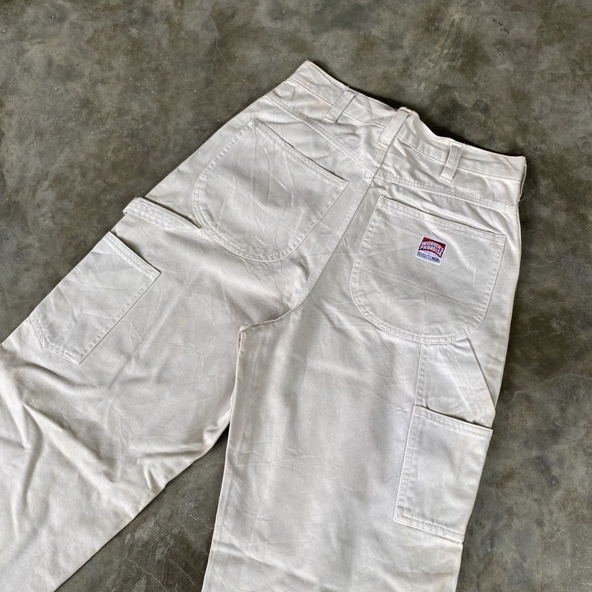Japanese Brand 2000s Worker's Paradise Carpenter Pants Size US 26 / EU 42 - 8 Thumbnail