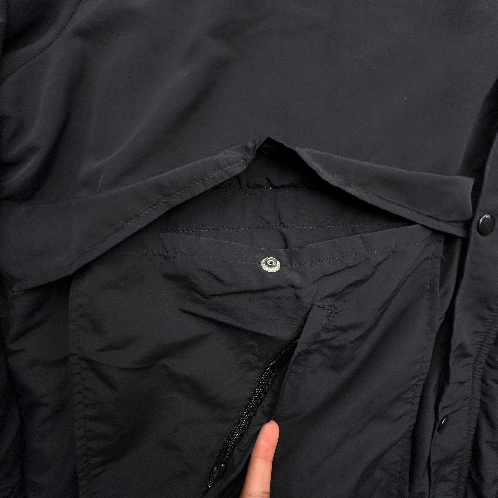 Other Vintage Unitog Work Jacket Mens XL Long Thinuslate Nylon Size US XL / EU 56 / 4 - 10 Thumbnail