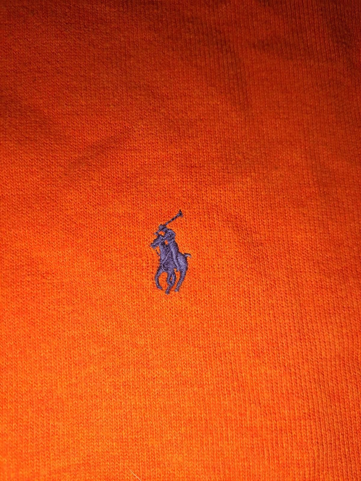 Polo Ralph Lauren Polo Ralph Lauren Pullover Sweater Mens XL Orange Cotton Size US XL / EU 56 / 4 - 3 Thumbnail