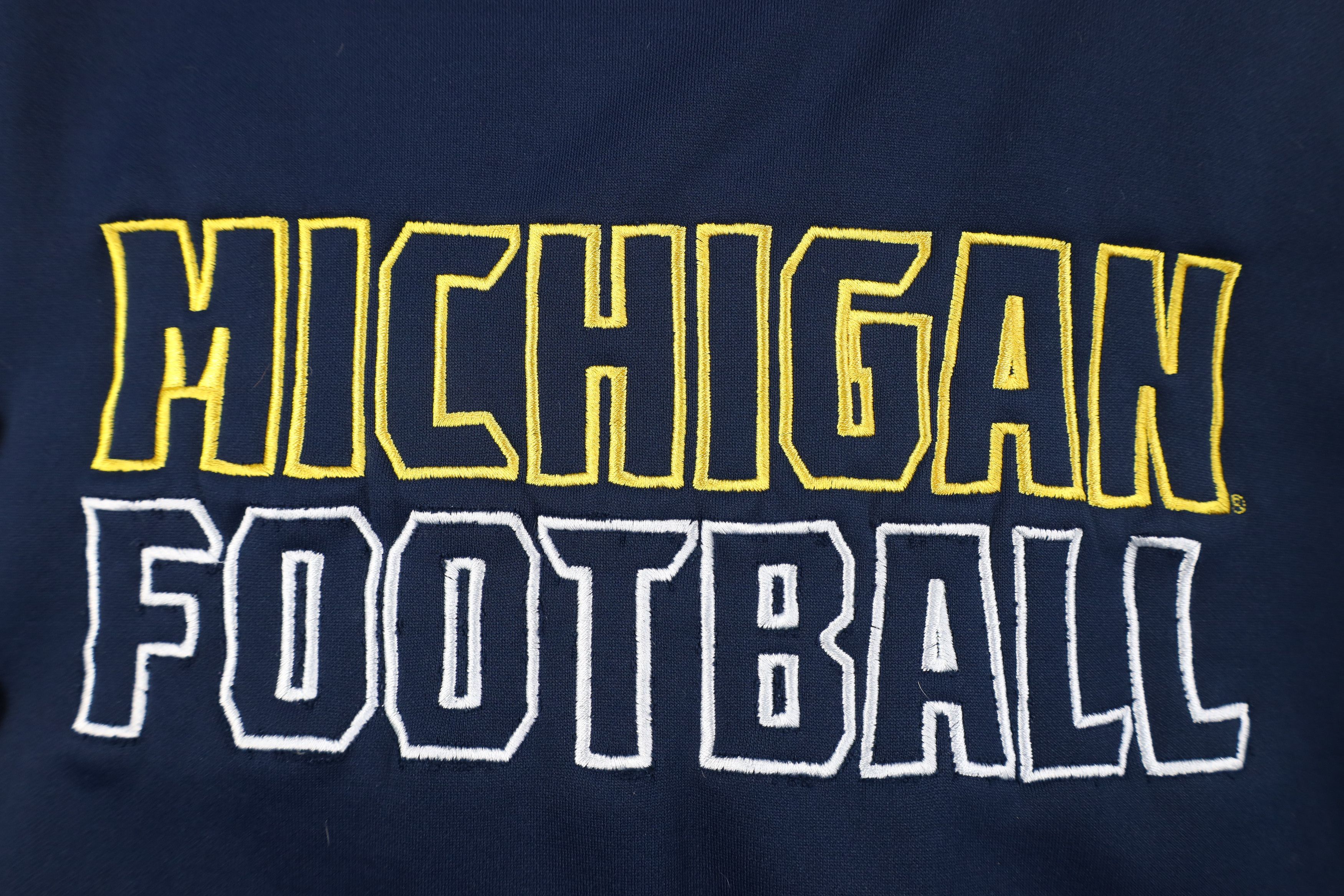 Adidas Vintage Adidas University of Michigan Football Sweatshirt Size US S / EU 44-46 / 1 - 5 Thumbnail