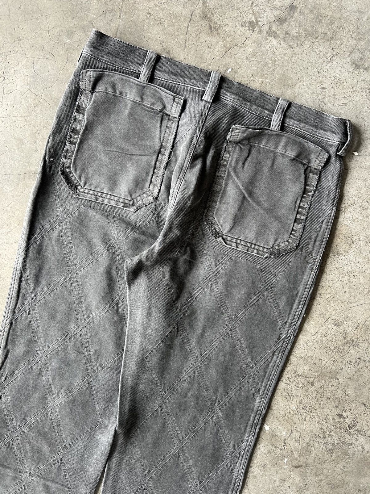 Issey Miyake Issey Miyake 2008 A-POC Inside Jacquard Front Pocket Jeans Size US 34 / EU 50 - 10 Thumbnail