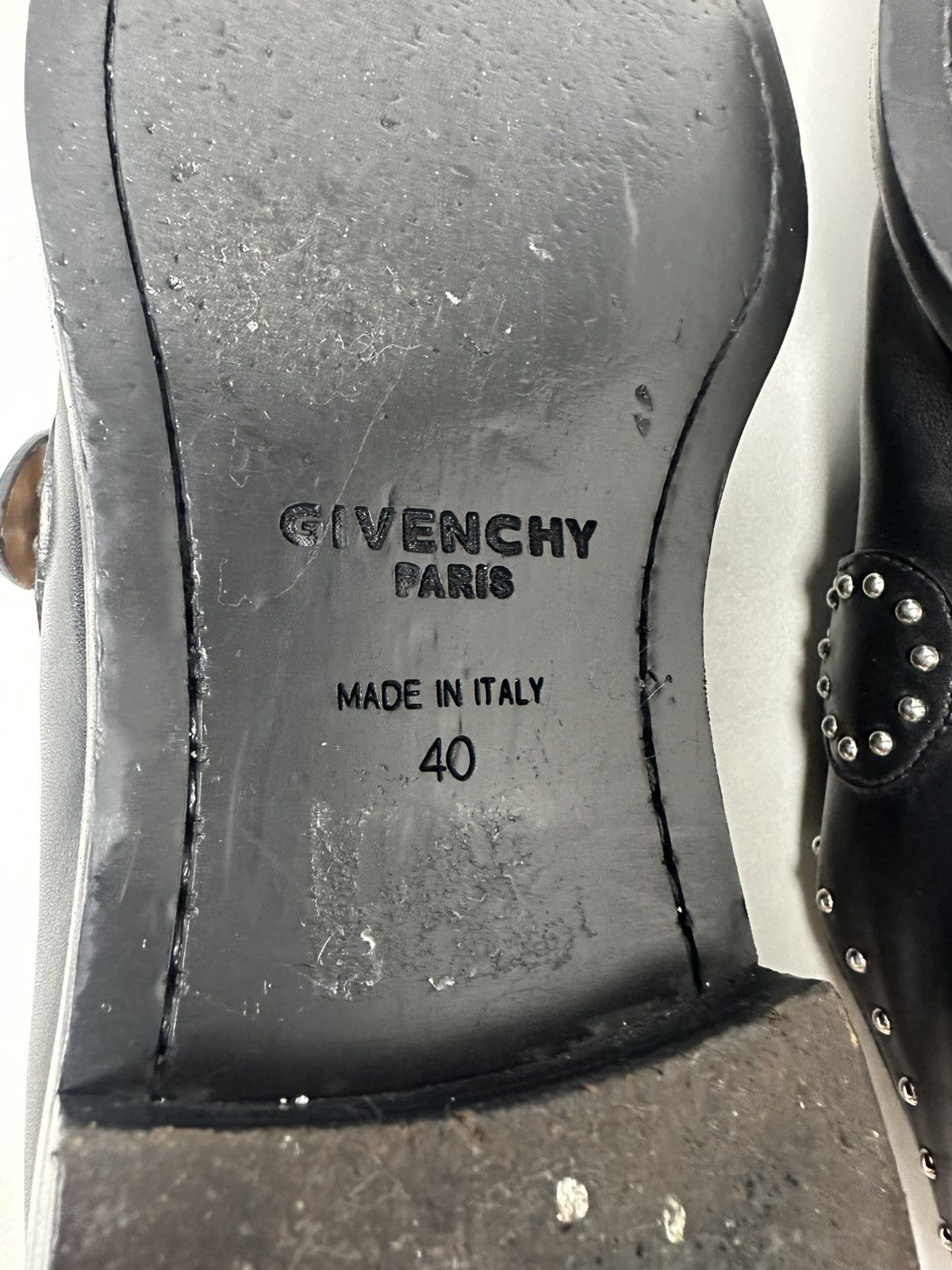 Givenchy Givenchy — Studded leather monk straps Size US 7 / EU 40 - 9 Thumbnail
