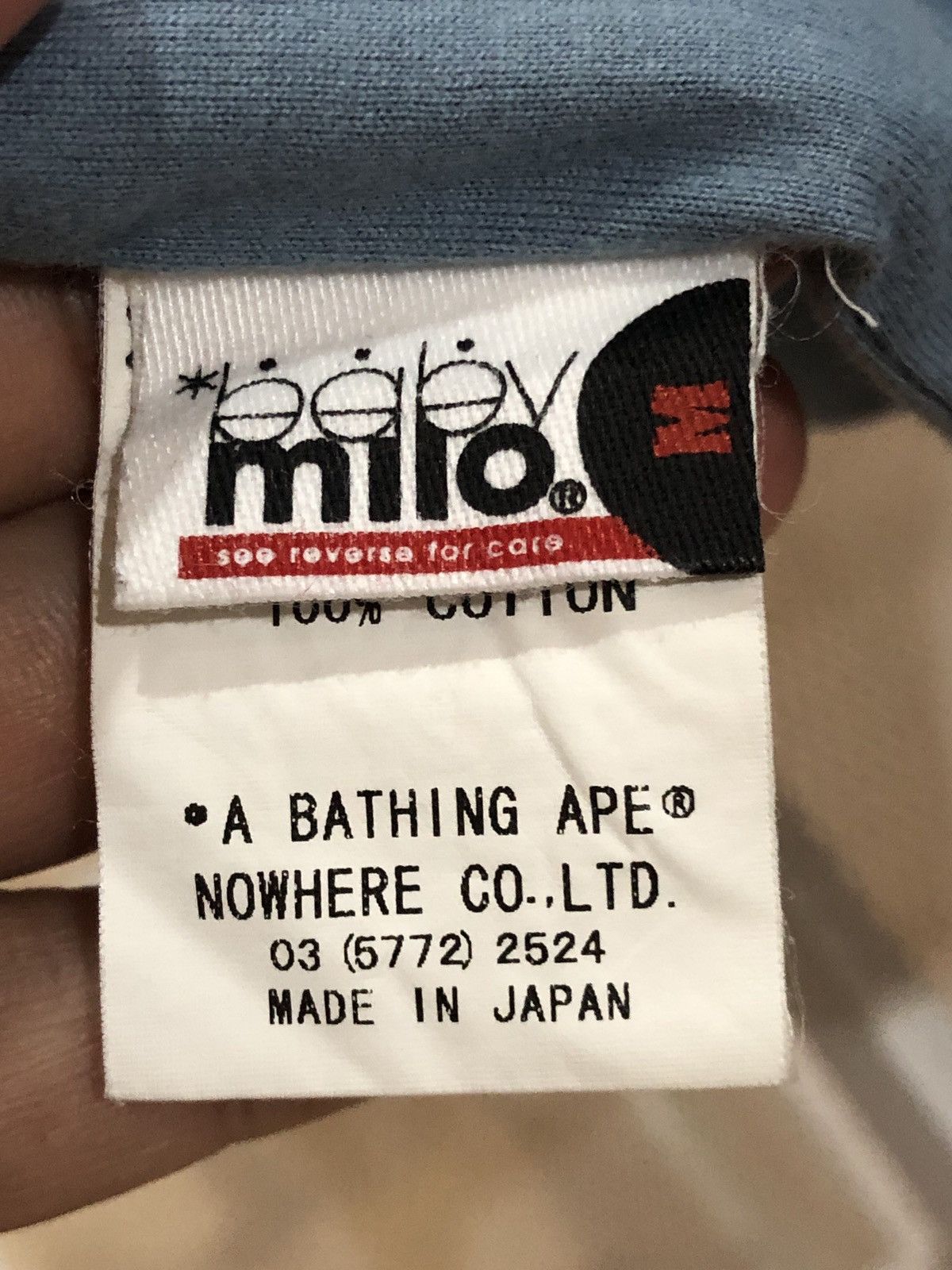 Bape A Bathing Ape (BAPE) Baby Milo Rolls Royce reversible tee Size US M / EU 48-50 / 2 - 4 Thumbnail