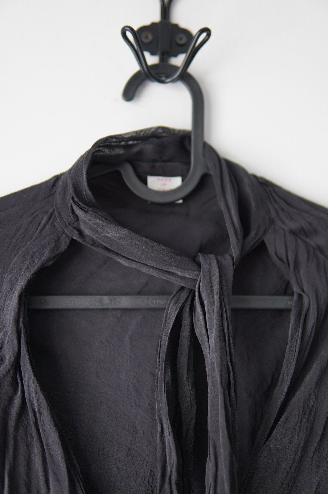 Rick Owens Vintage Silk Avant Garde Top Size L / US 10 / IT 46 - 6 Thumbnail