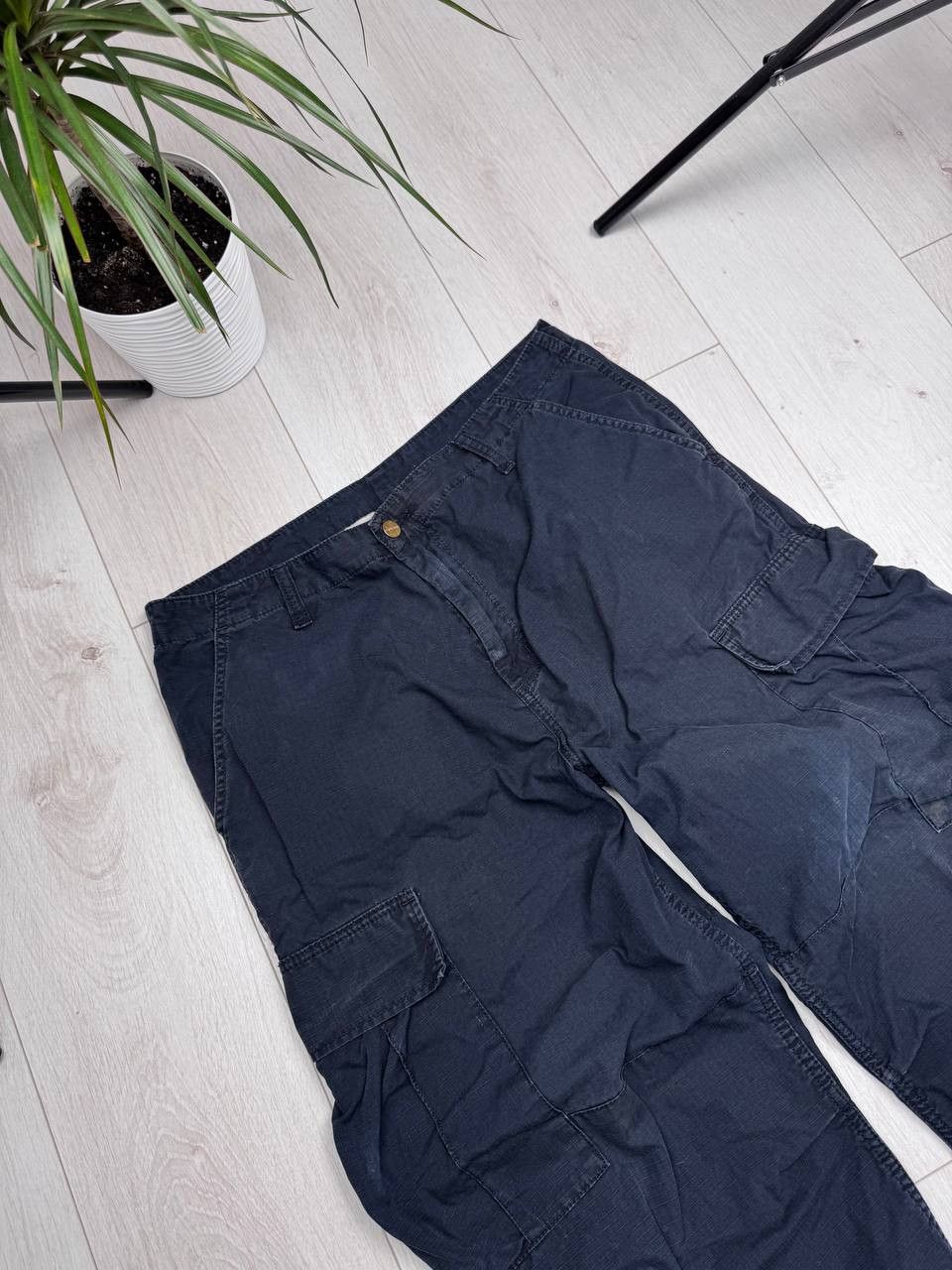 Carhartt Vintage black carhartt cargo pants workwear size 34 x 32 Size US 34 / EU 50 - 3 Thumbnail