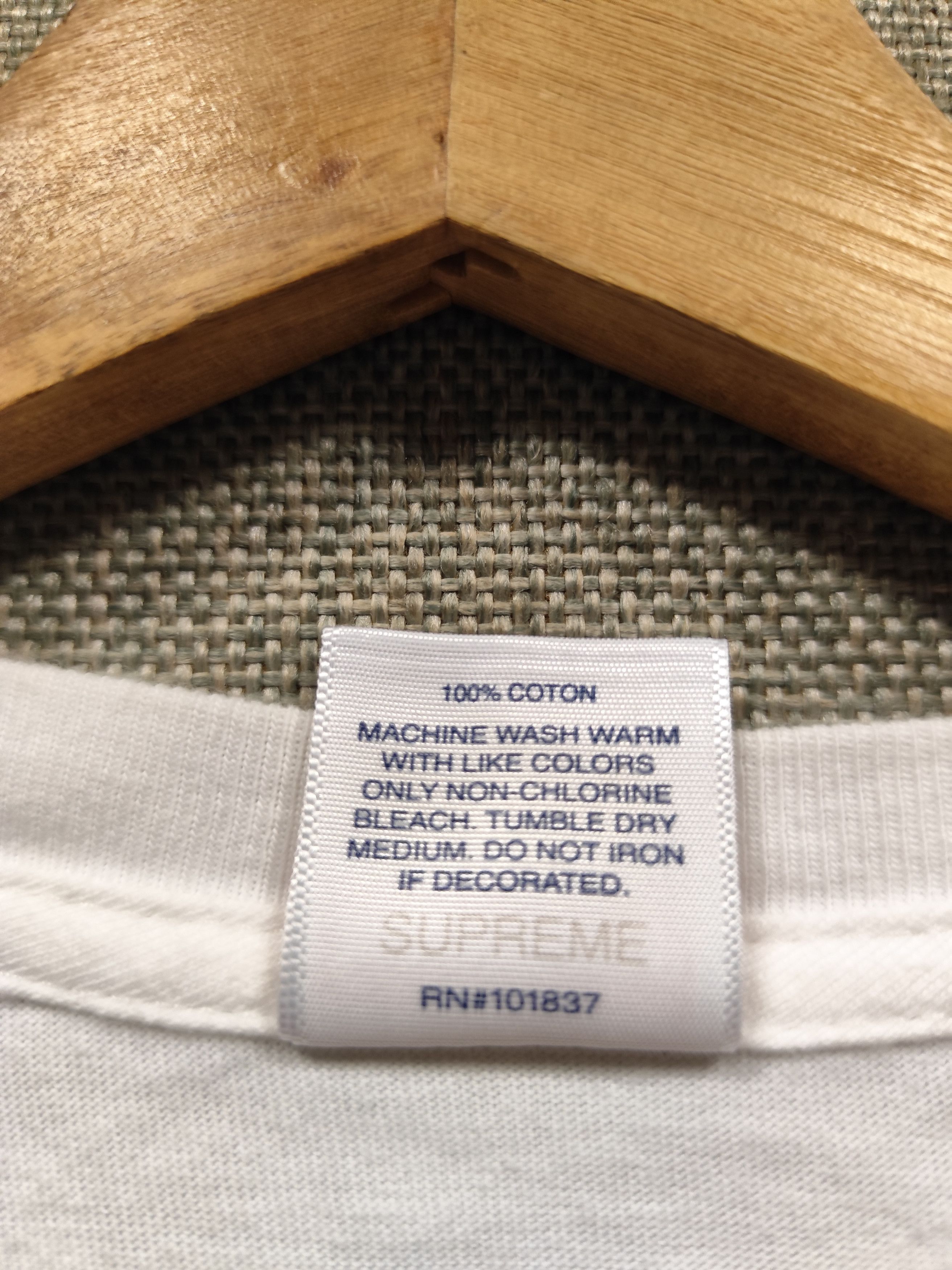 Supreme Supreme plain tee Size US M / EU 48-50 / 2 - 5 Thumbnail