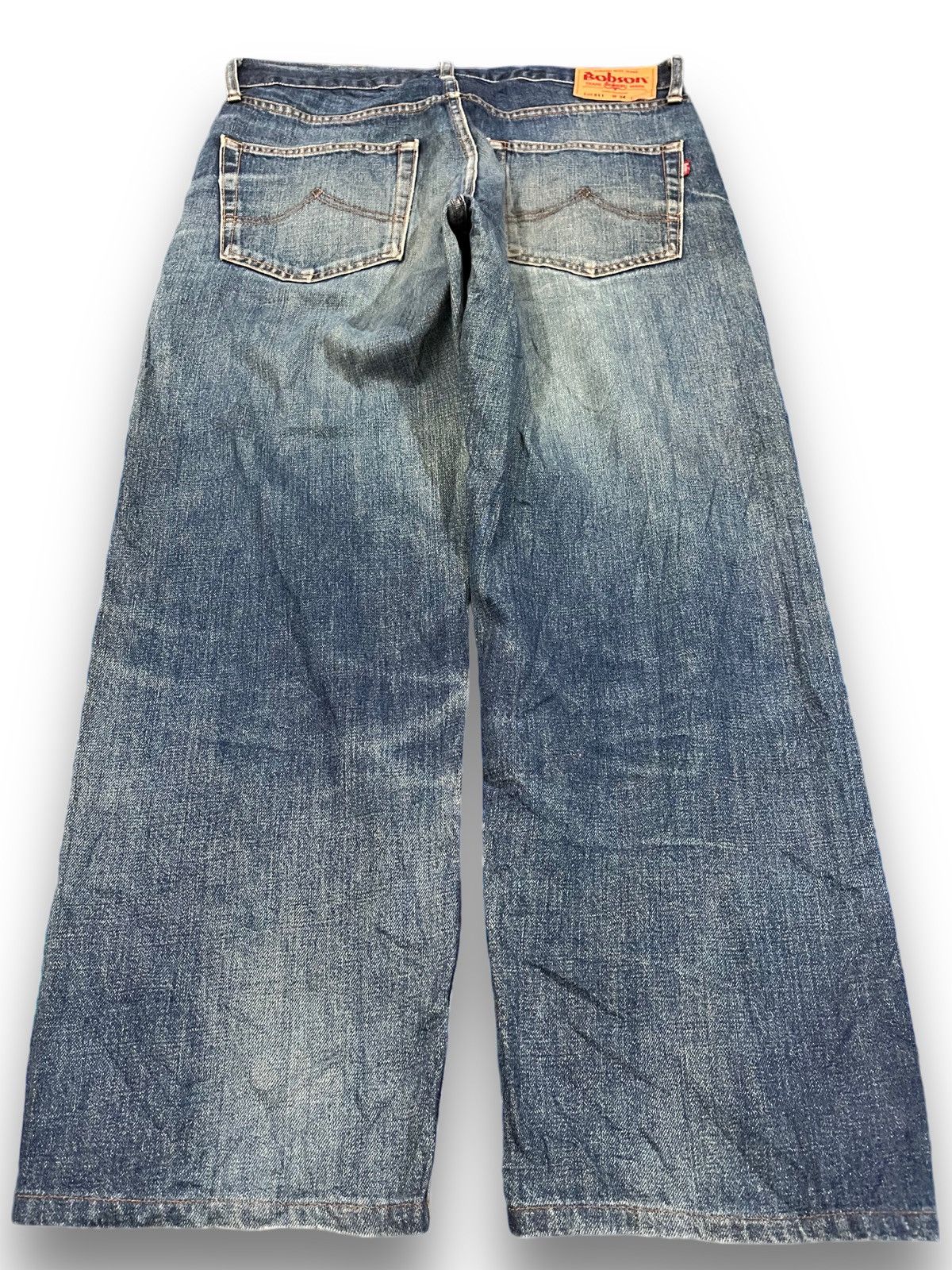 Yasuyuki Ishii Vintage Bobson Japan Baggy Distressed Denim Size US 34 / EU 50 - 5 Thumbnail